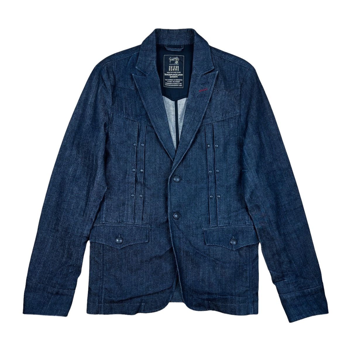 291295=HOMME “Type 1” Denim Blazer