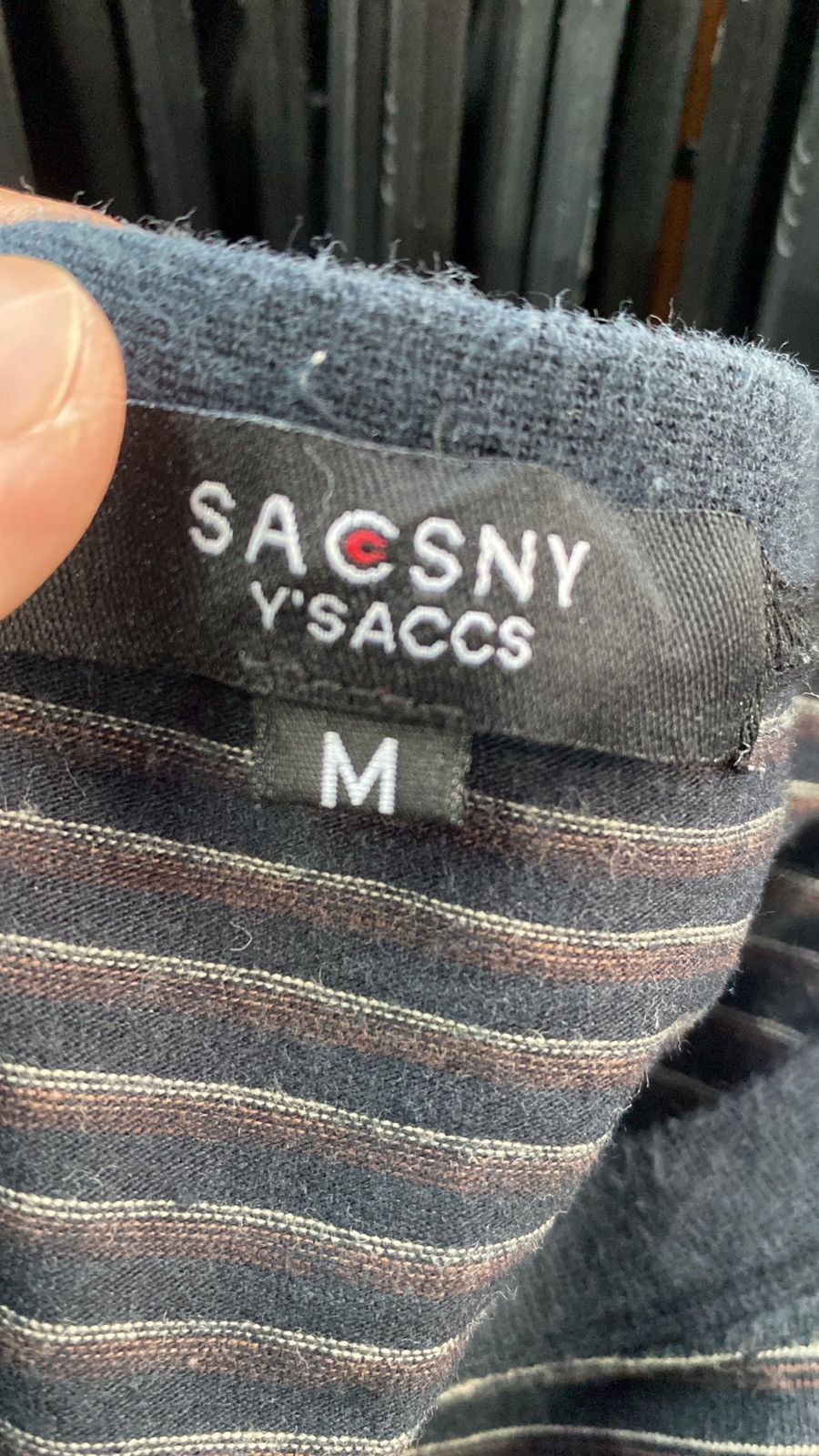 Japanese Brand Tshirt Y'saccs By Yohji Yamamoto Size US L / EU 52-54 / 3 - 3 Thumbnail