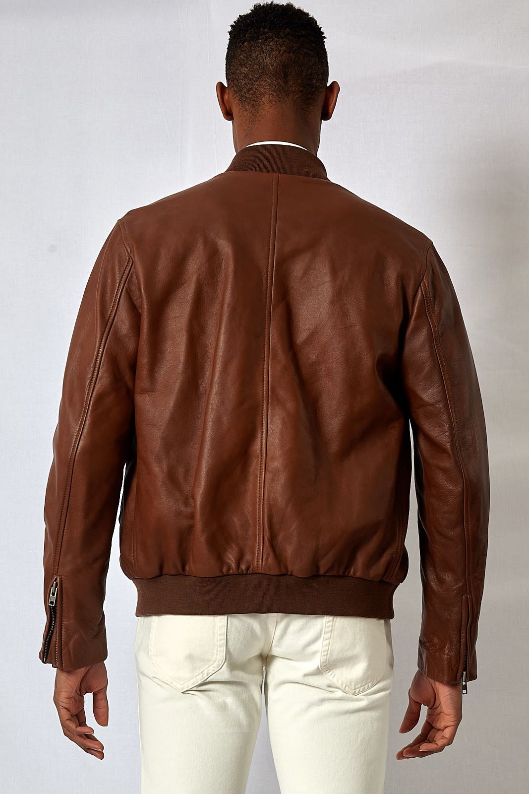 Maison Margiela ARCHIVE BRAND NEW LEATHER BOMBER Size US M / EU 48-50 / 2 - 8 Thumbnail