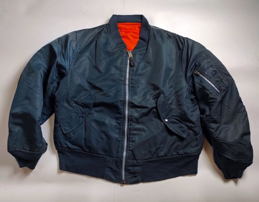 Alpha Industries VINTAGE 70s ALPHA M-1 INTERMIDIATE BOMBER JACKET