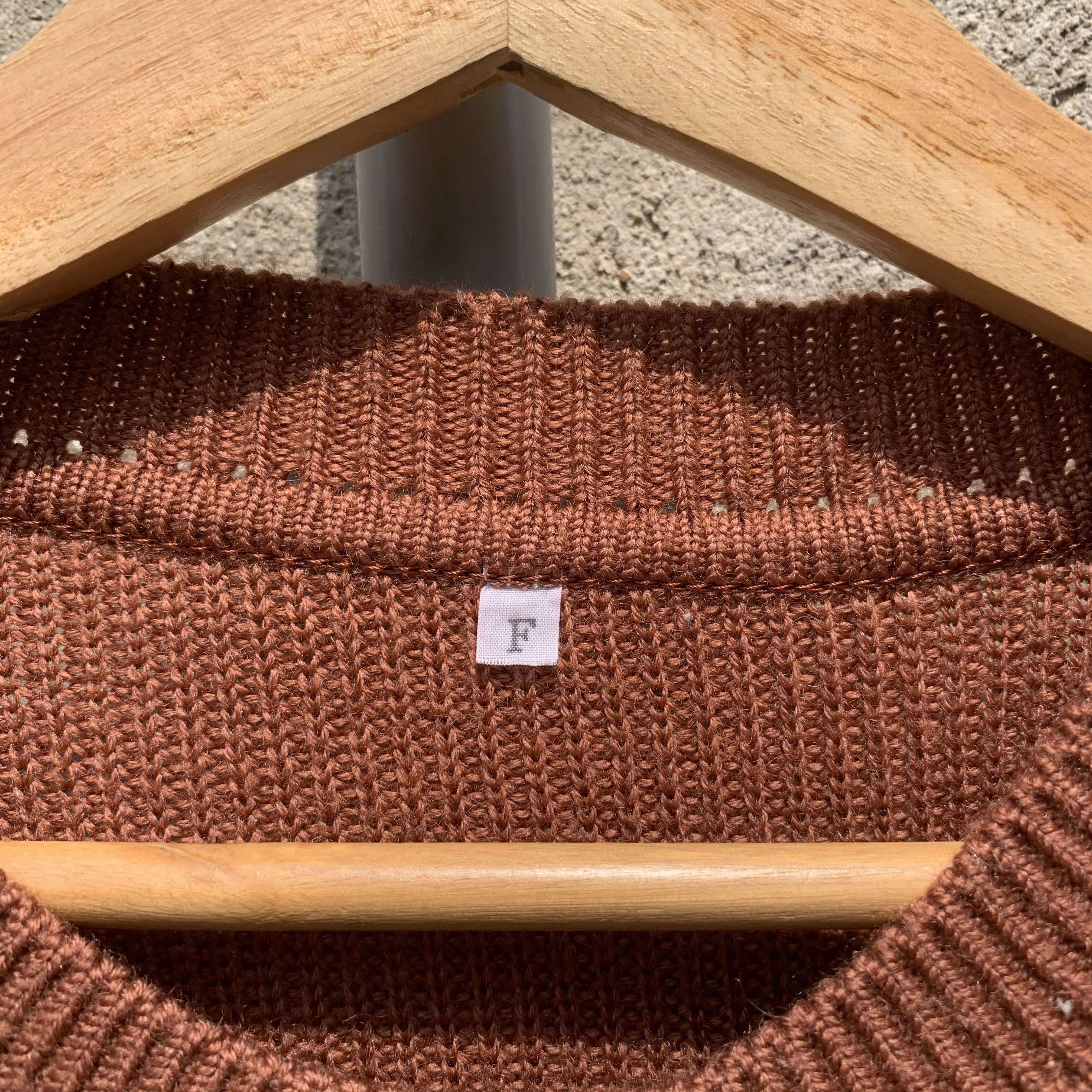Japanese Brand Full Buttons Knit Unbranded Cardigan Jumper Sweater Size US L / EU 52-54 / 3 - 7 Thumbnail