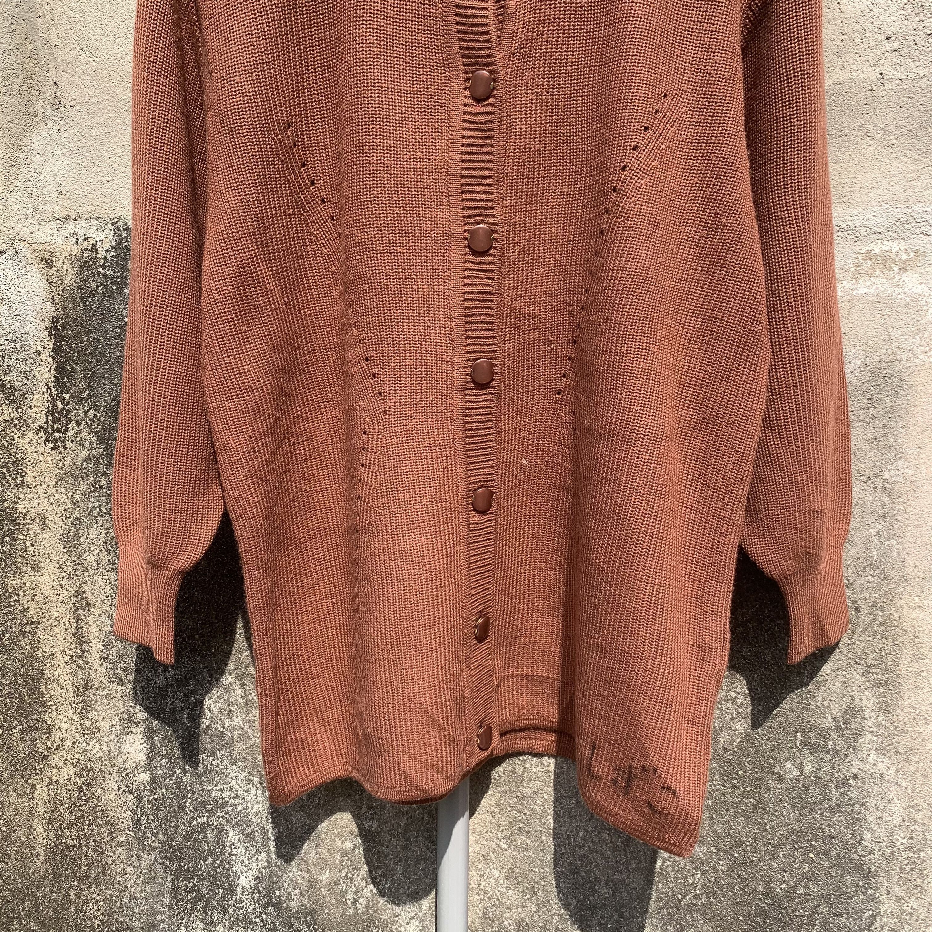 Japanese Brand Full Buttons Knit Unbranded Cardigan Jumper Sweater Size US L / EU 52-54 / 3 - 3 Thumbnail
