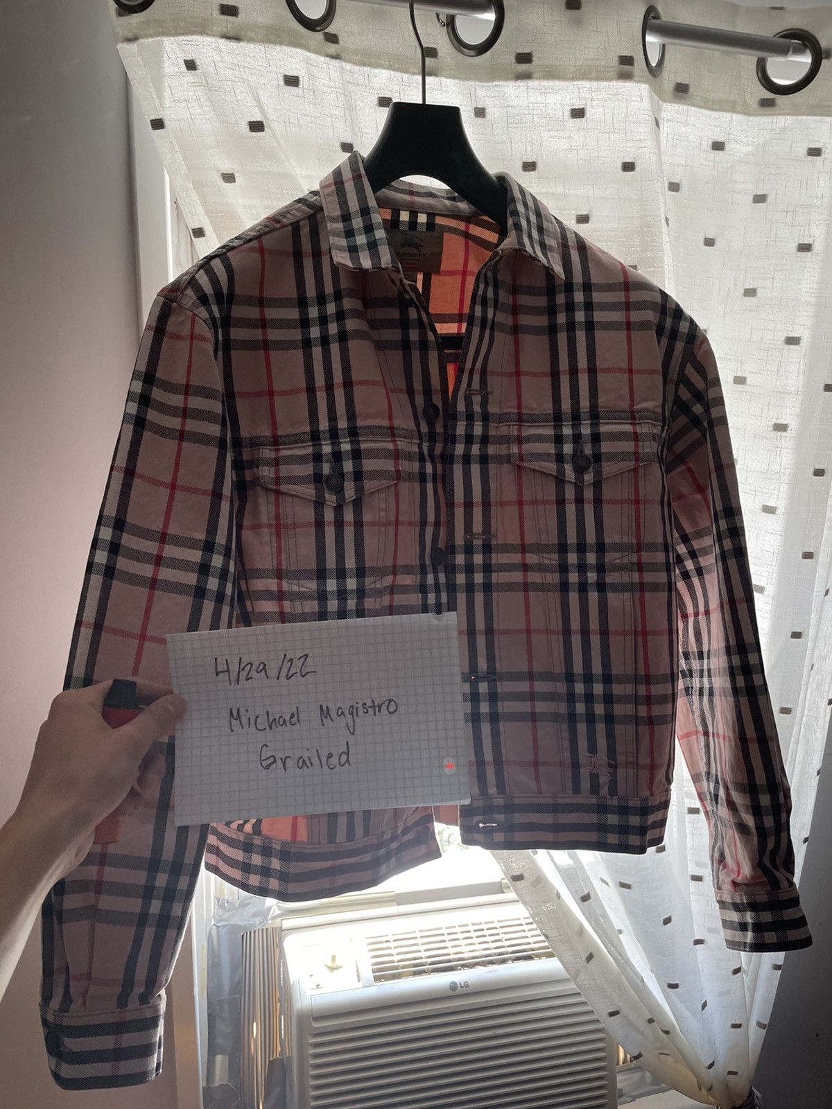 Burberry × Supreme Supreme x Burberry Denim Trucker Jacket
