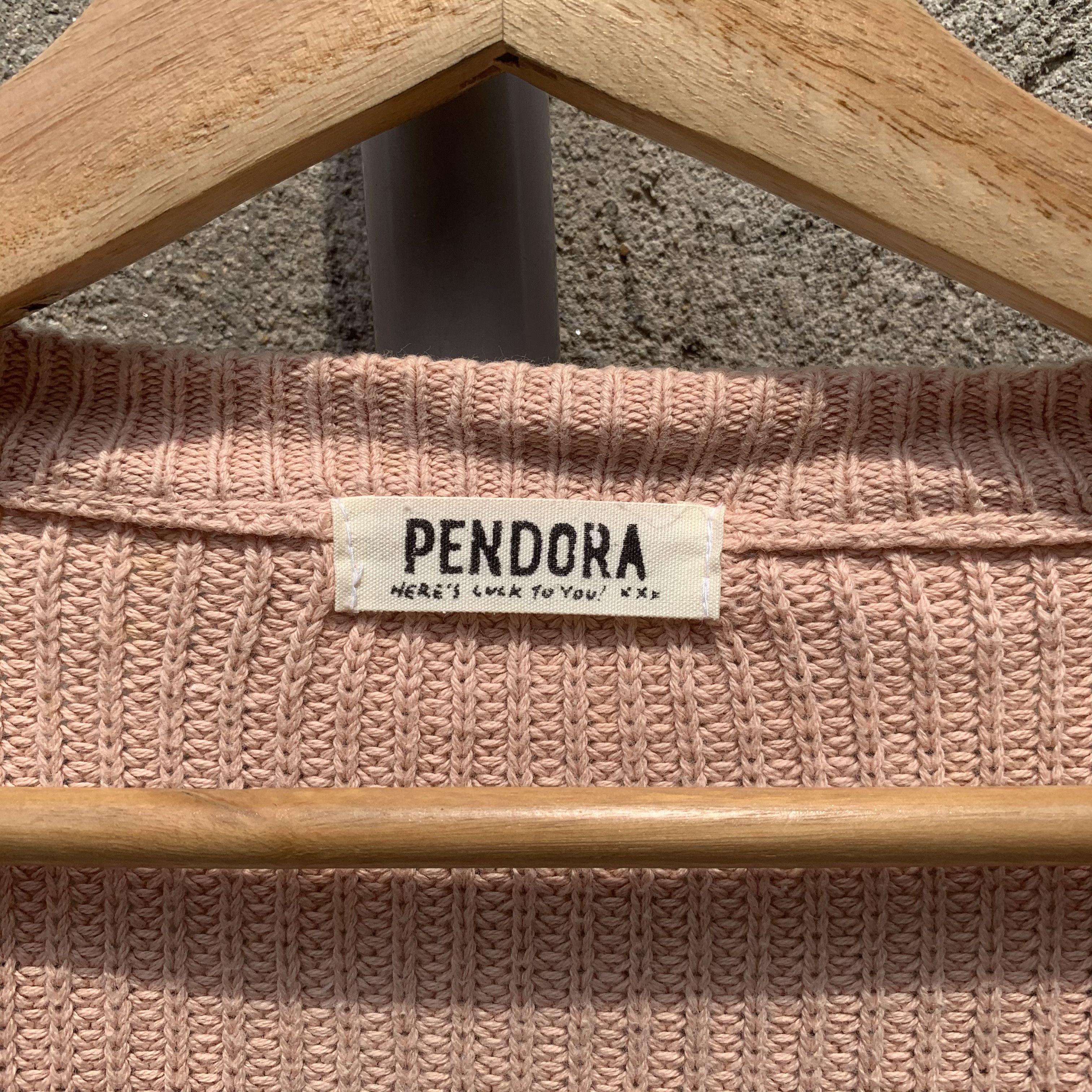 Aran Isles Knitwear Pendora Knit Vneck Jumper Baggy Pullover Sweater Size US L / EU 52-54 / 3 - 6 Thumbnail