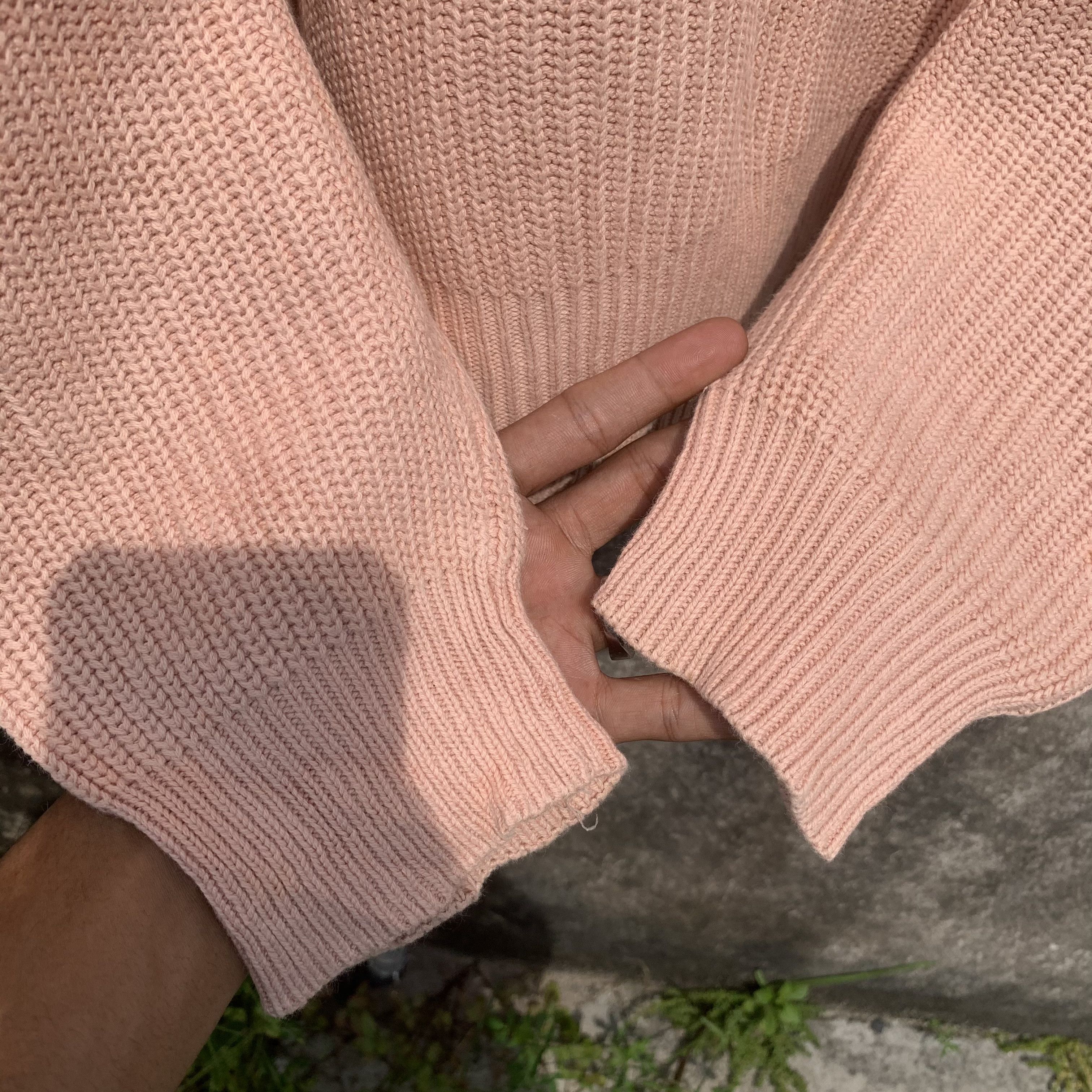 Aran Isles Knitwear Pendora Knit Vneck Jumper Baggy Pullover Sweater Size US L / EU 52-54 / 3 - 8 Thumbnail