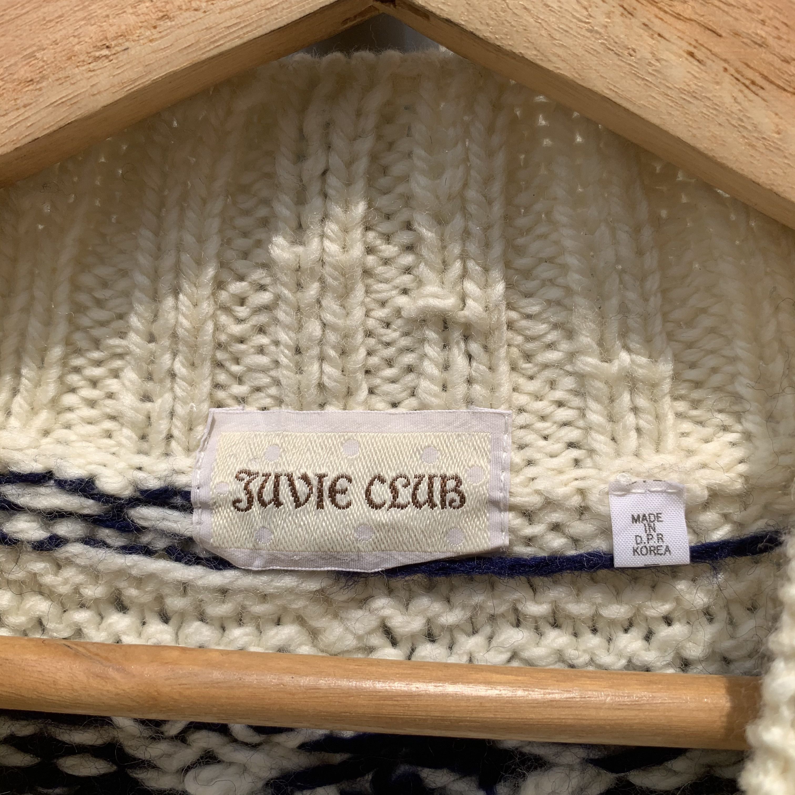 Aran Isles Knitwear Vintage JUVIE CLUB JAPAN Knit Baggy Jumper Pullover Sweater Size US M / EU 48-50 / 2 - 4 Thumbnail