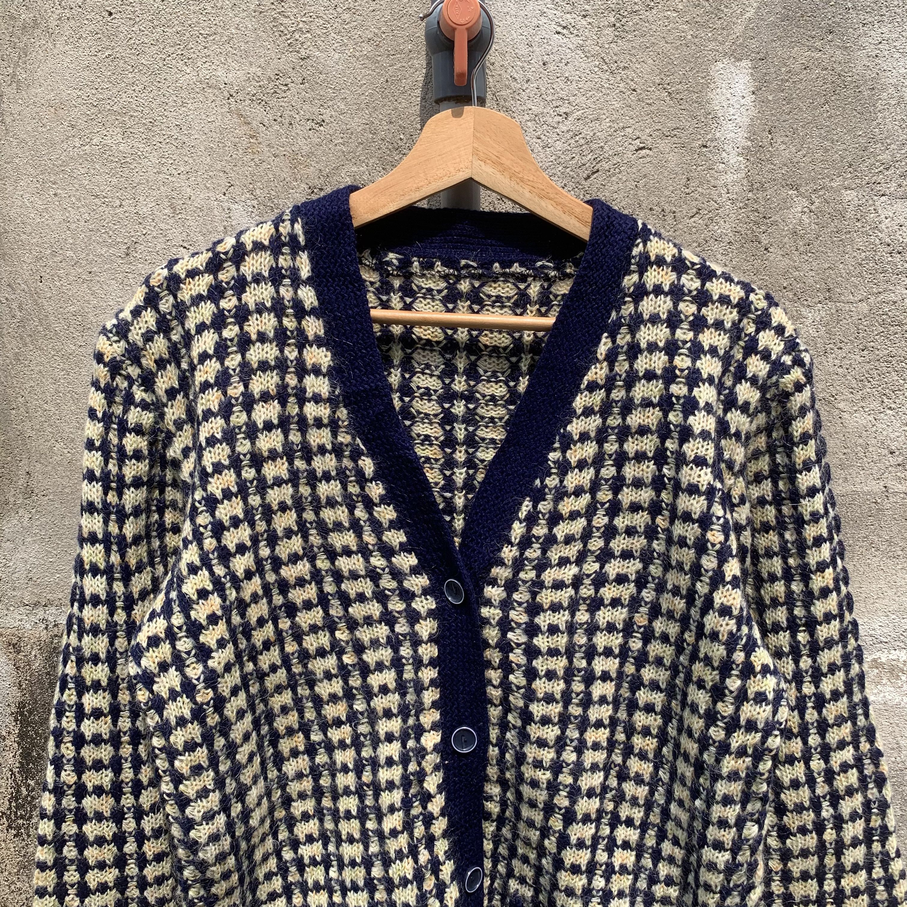 Homespun Knitwear JAPANESE VINTAGE Cardigan Knit Japan Pullover Sweater Jacket Size US M / EU 48-50 / 2 - 2 Thumbnail