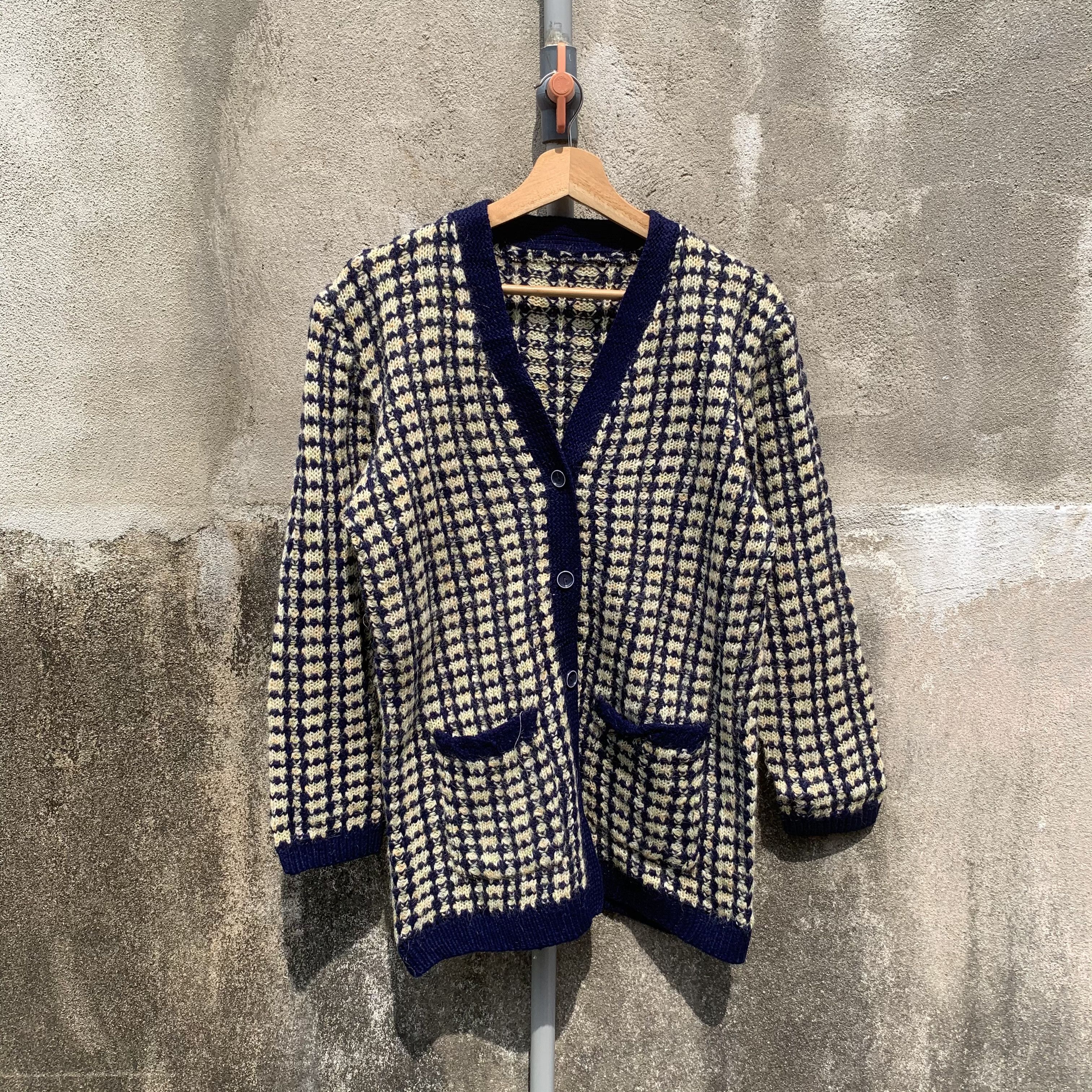 Homespun Knitwear JAPANESE VINTAGE Cardigan Knit Japan Pullover Sweater Jacket Size US M / EU 48-50 / 2 - 1 Thumbnail