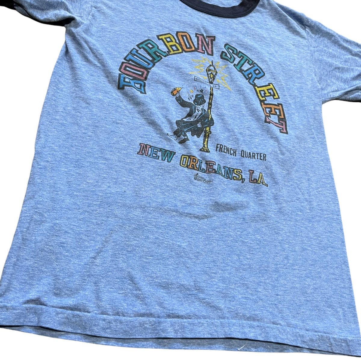 Vintage 80s bourbon street ringer tee Size US S / EU 44-46 / 1 - 3 Thumbnail