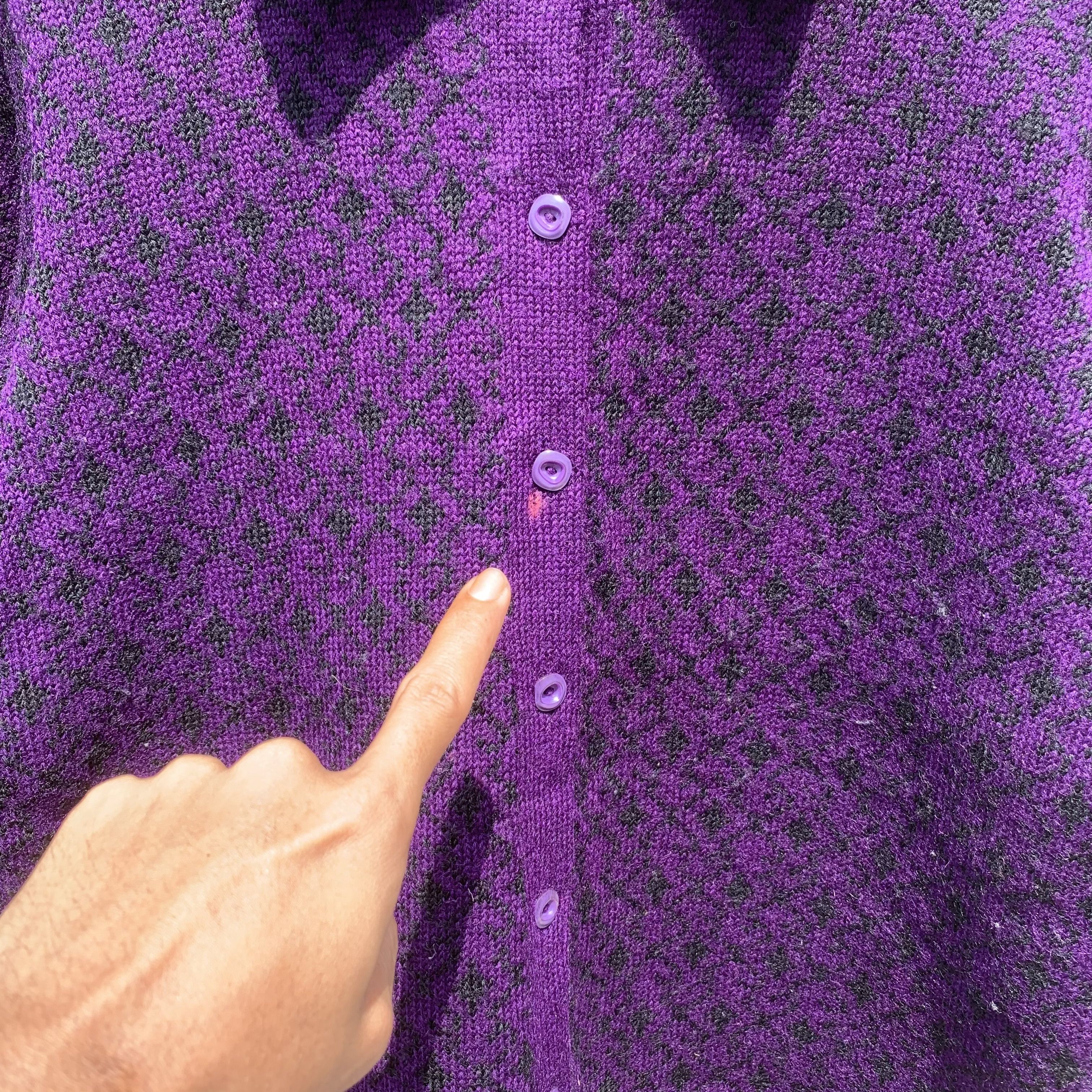 Aran Isles Knitwear Cropped Cardigan Japanese Knit Jumper Pullover Art Sweater Size US S / EU 44-46 / 1 - 2 Thumbnail
