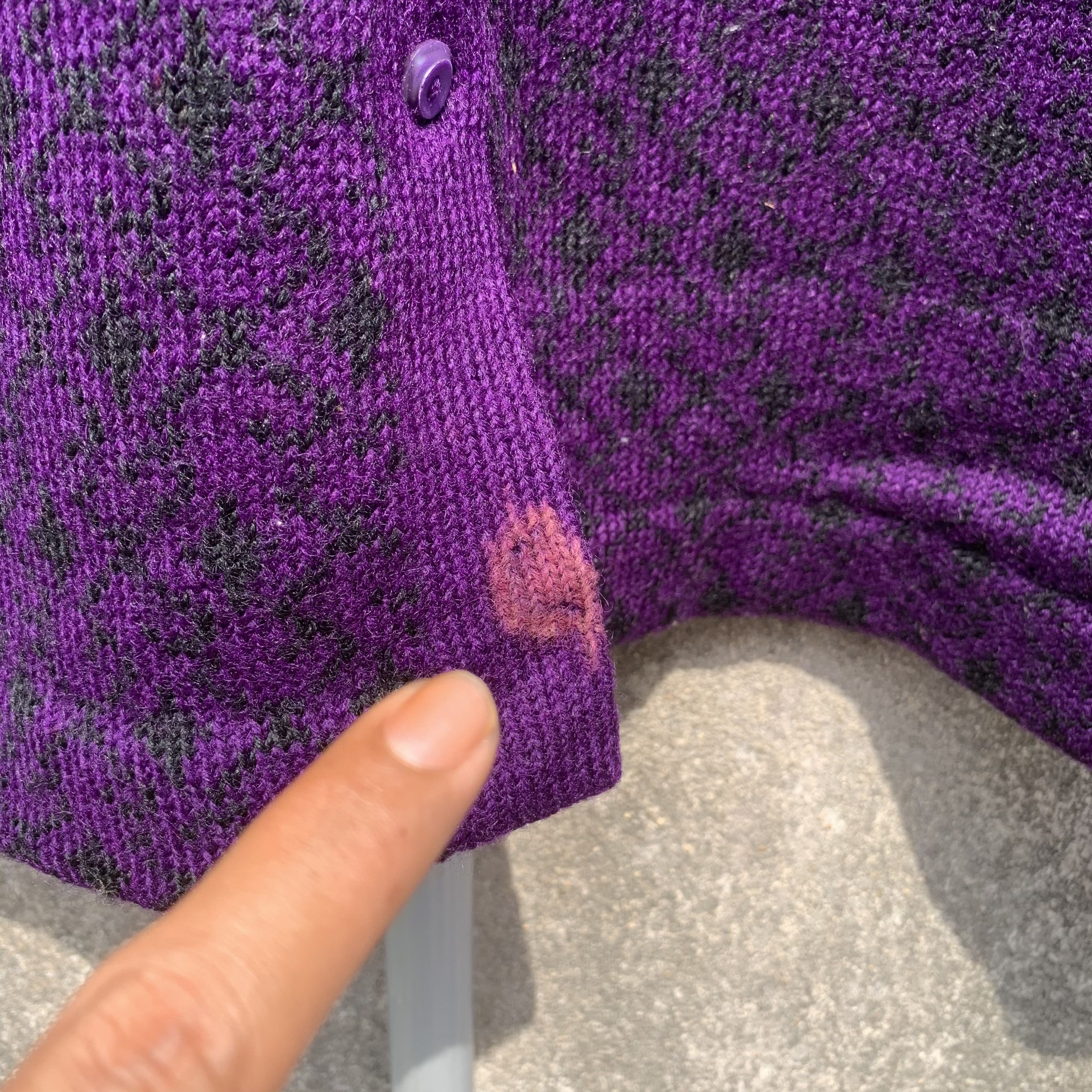 Aran Isles Knitwear Cropped Cardigan Japanese Knit Jumper Pullover Art Sweater Size US S / EU 44-46 / 1 - 7 Thumbnail