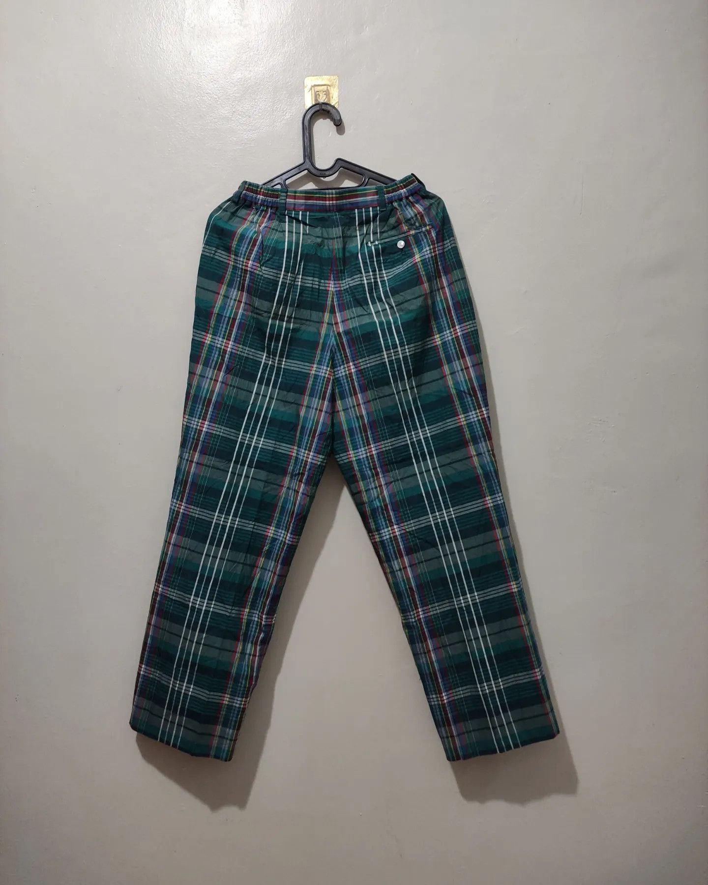 Burberry × Vintage Burberrys Womens Nova Check Tartan Pants Rare Colour Size US 30 / EU 46 - 3 Thumbnail