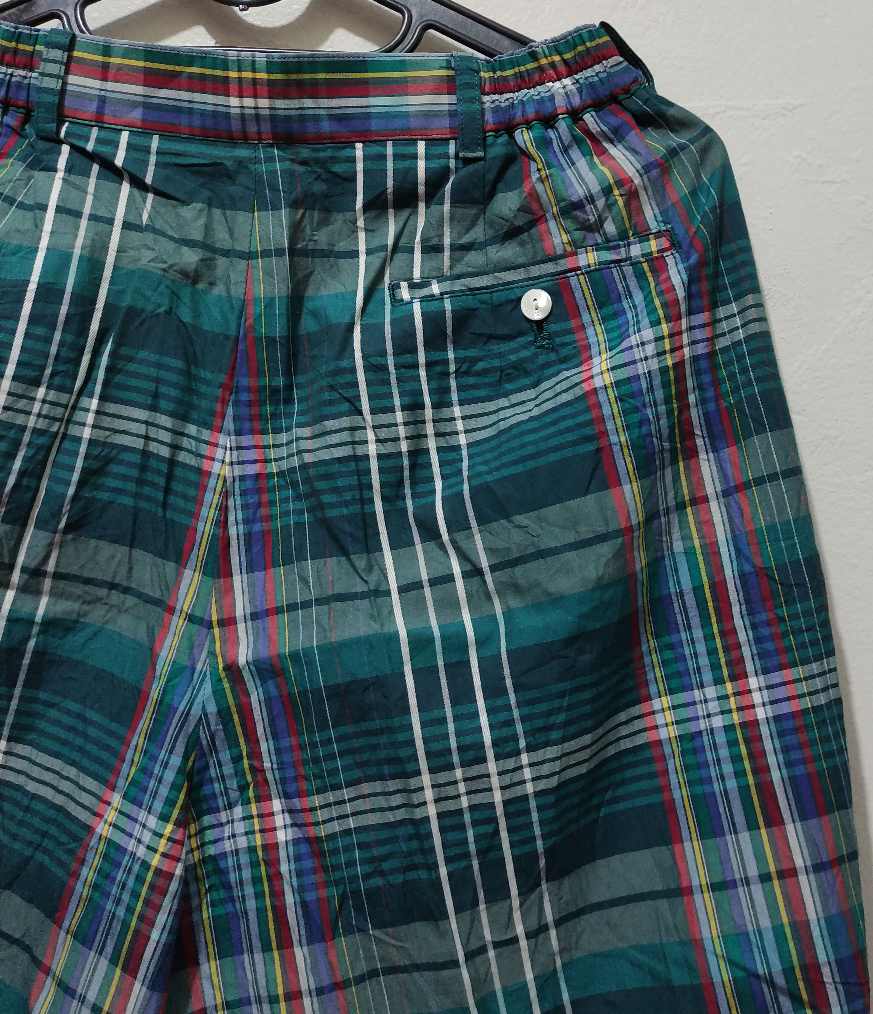 Burberry × Vintage Burberrys Womens Nova Check Tartan Pants Rare Colour Size US 30 / EU 46 - 5 Thumbnail