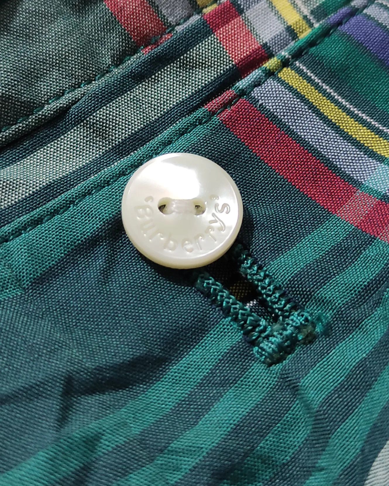 Burberry × Vintage Burberrys Womens Nova Check Tartan Pants Rare Colour Size US 30 / EU 46 - 8 Thumbnail