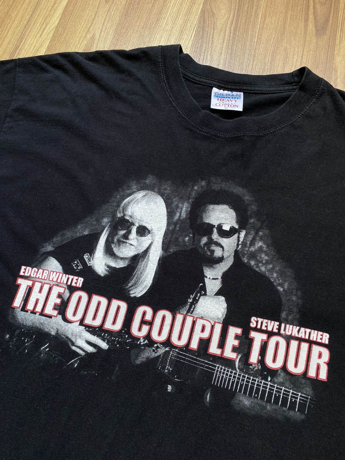 Band Tees The Odd Couple Tour Edgar Winter Steve Lukather 2000 Shirt Size US XL / EU 56 / 4 - 2 Thumbnail