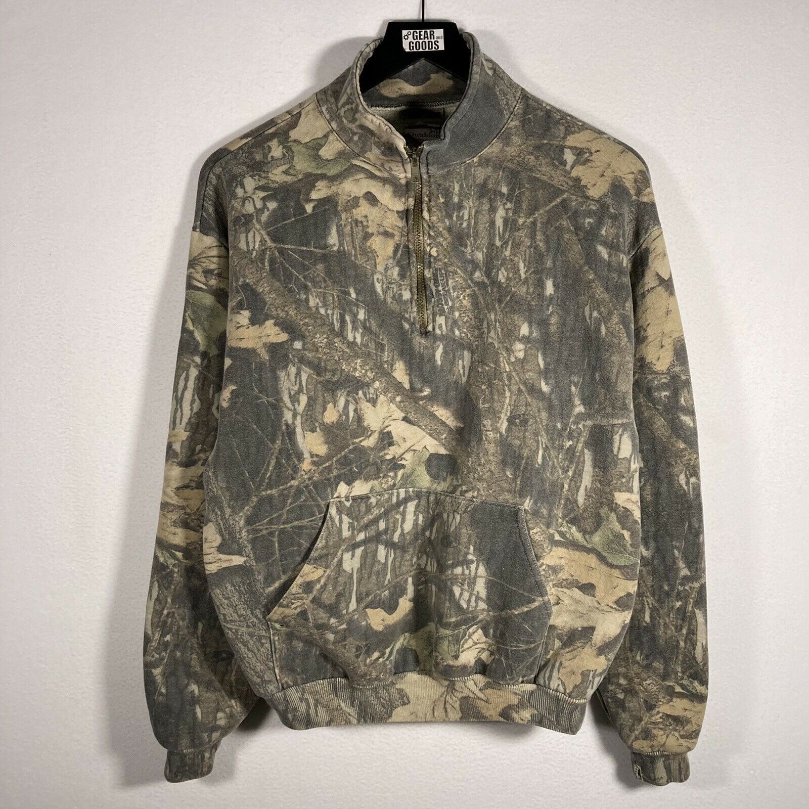 Jerzees Vintage Jerzees Outdoors Mossy Oak Camo 1/4 Quarter
