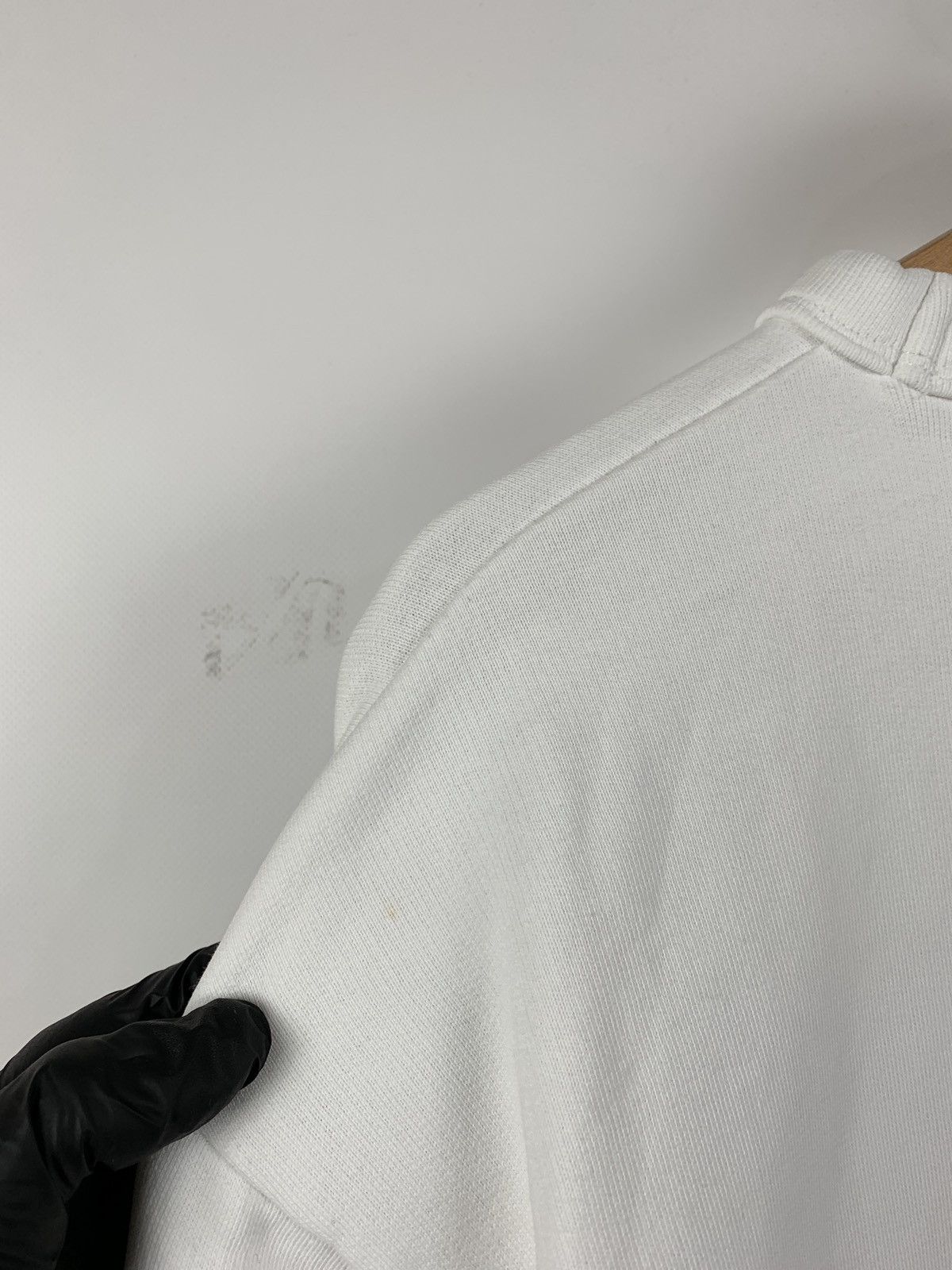 Acne Studios Acne Studios White Follow Print Floral Stockholm Sweatshirt Size US XXS / EU 40 - 14 Thumbnail
