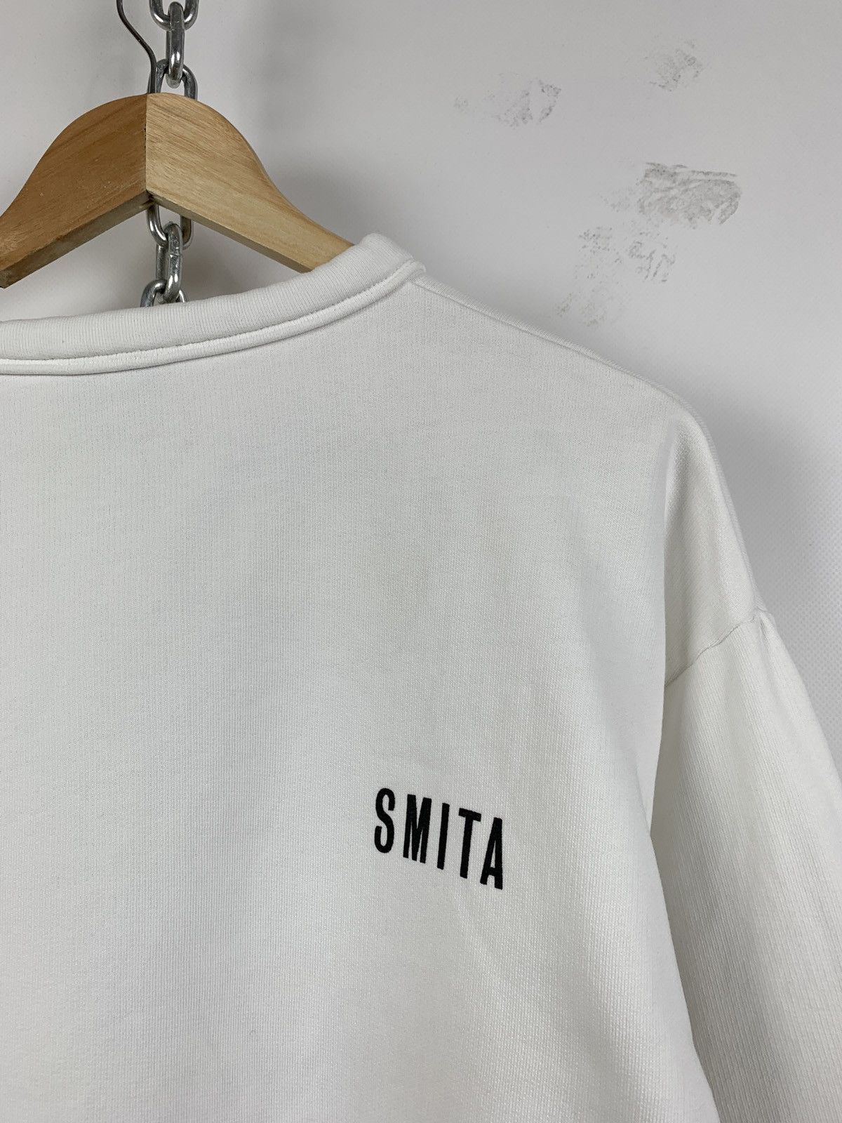 Acne Studios Acne Studios White Follow Print Floral Stockholm Sweatshirt Size US XXS / EU 40 - 10 Thumbnail