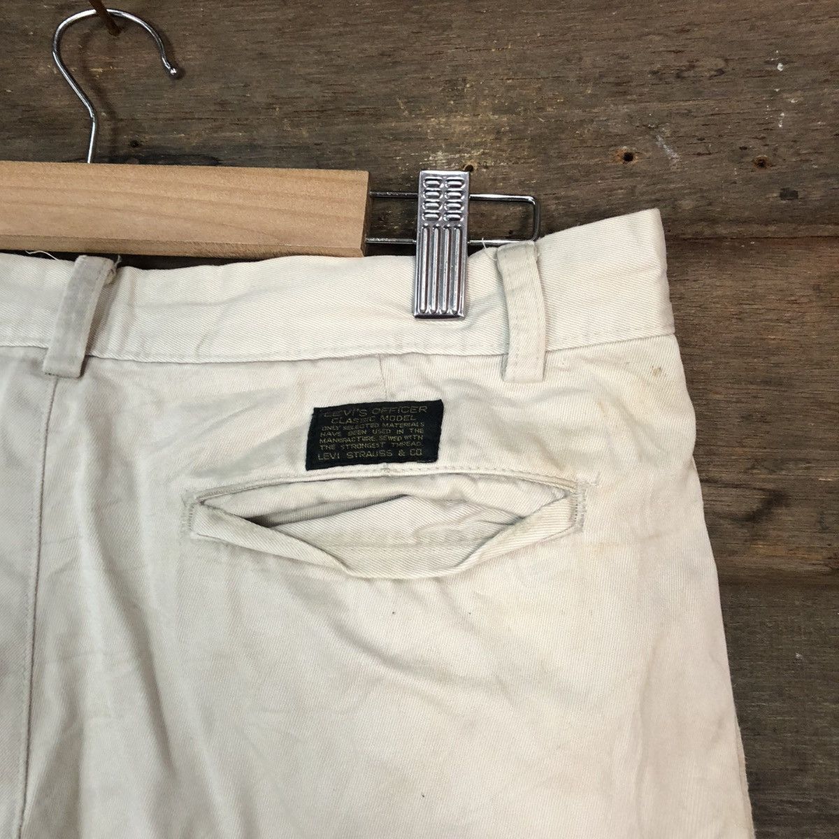 Levi's Levis vintage White Casual Pants #6770 Size US 30 / EU 46 - 12 Thumbnail