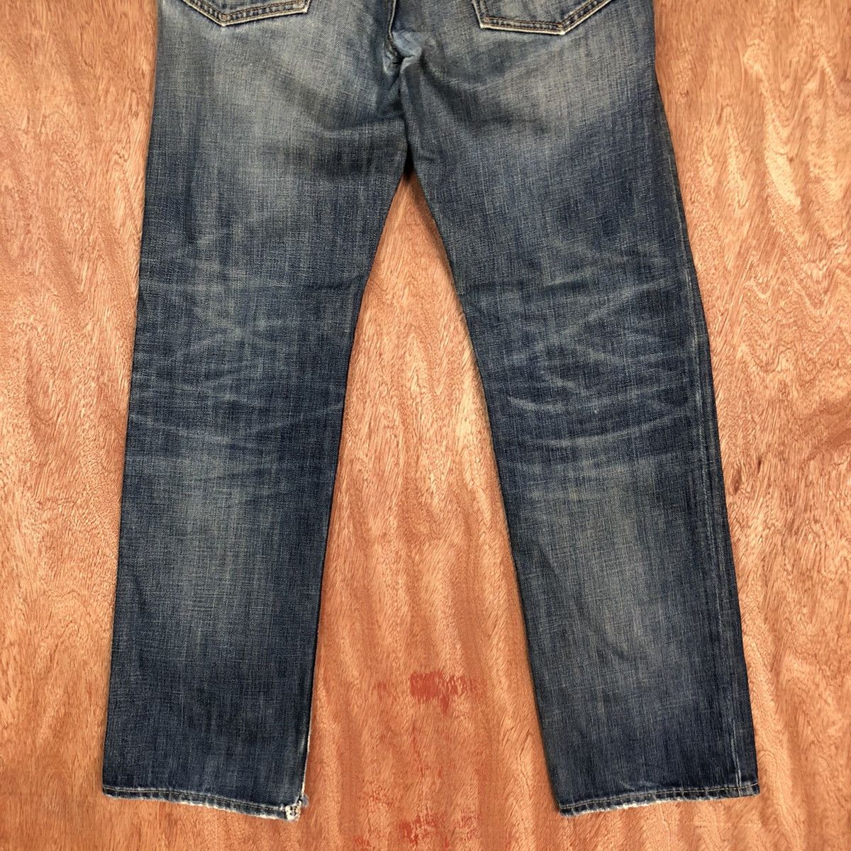 Gap DLL The Gap Blue distressed Denim Jeans Pants #c624 Size US 31 - 10 Thumbnail