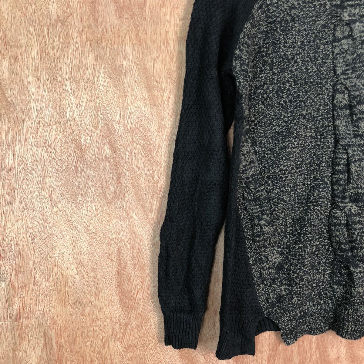 Aran Isles Knitwear × Homespun Knitwear Style&Co Black Knitwear Sweater #6114 Size US S / EU 44-46 / 1 - 7 Thumbnail