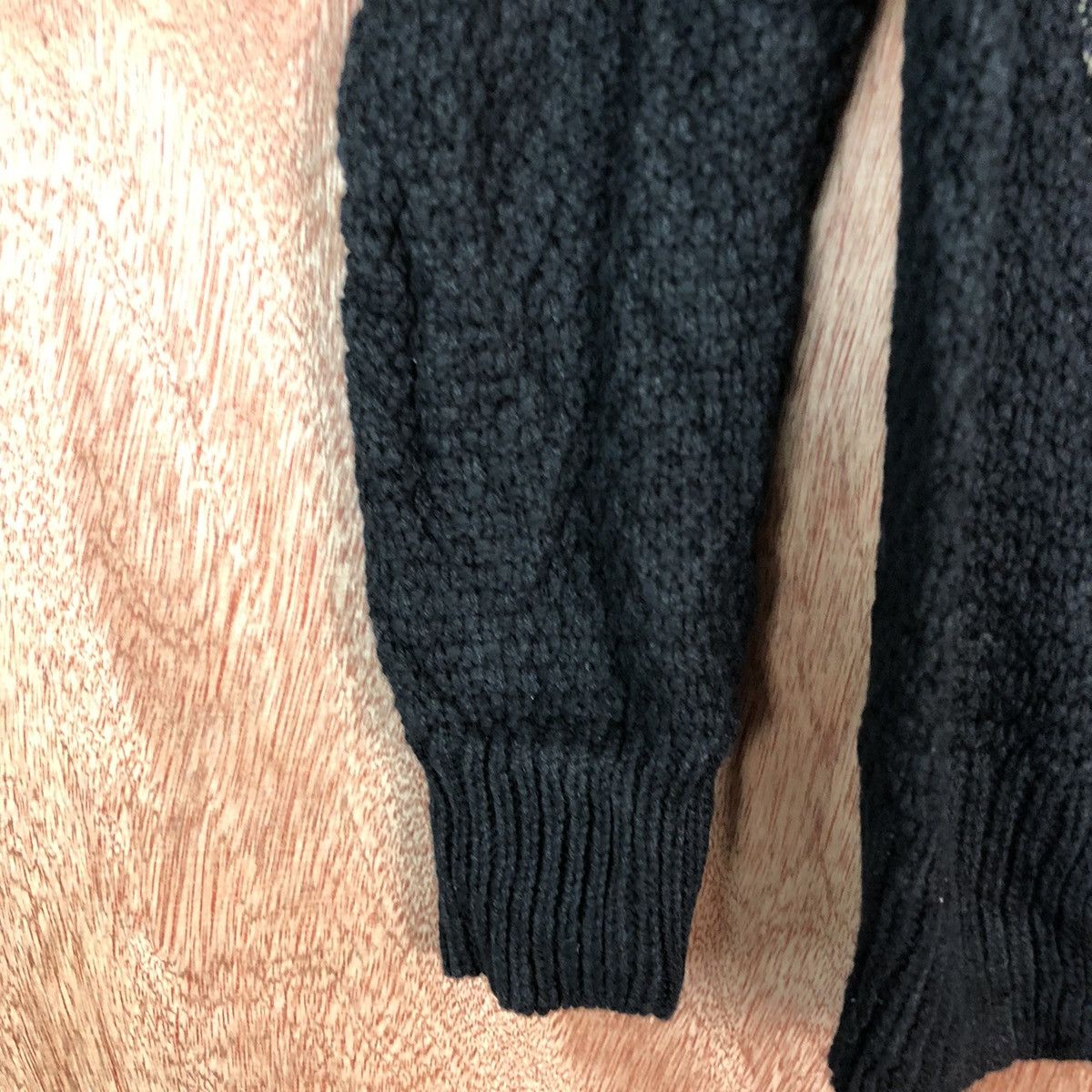 Aran Isles Knitwear × Homespun Knitwear Style&Co Black Knitwear Sweater #6114 Size US S / EU 44-46 / 1 - 6 Thumbnail