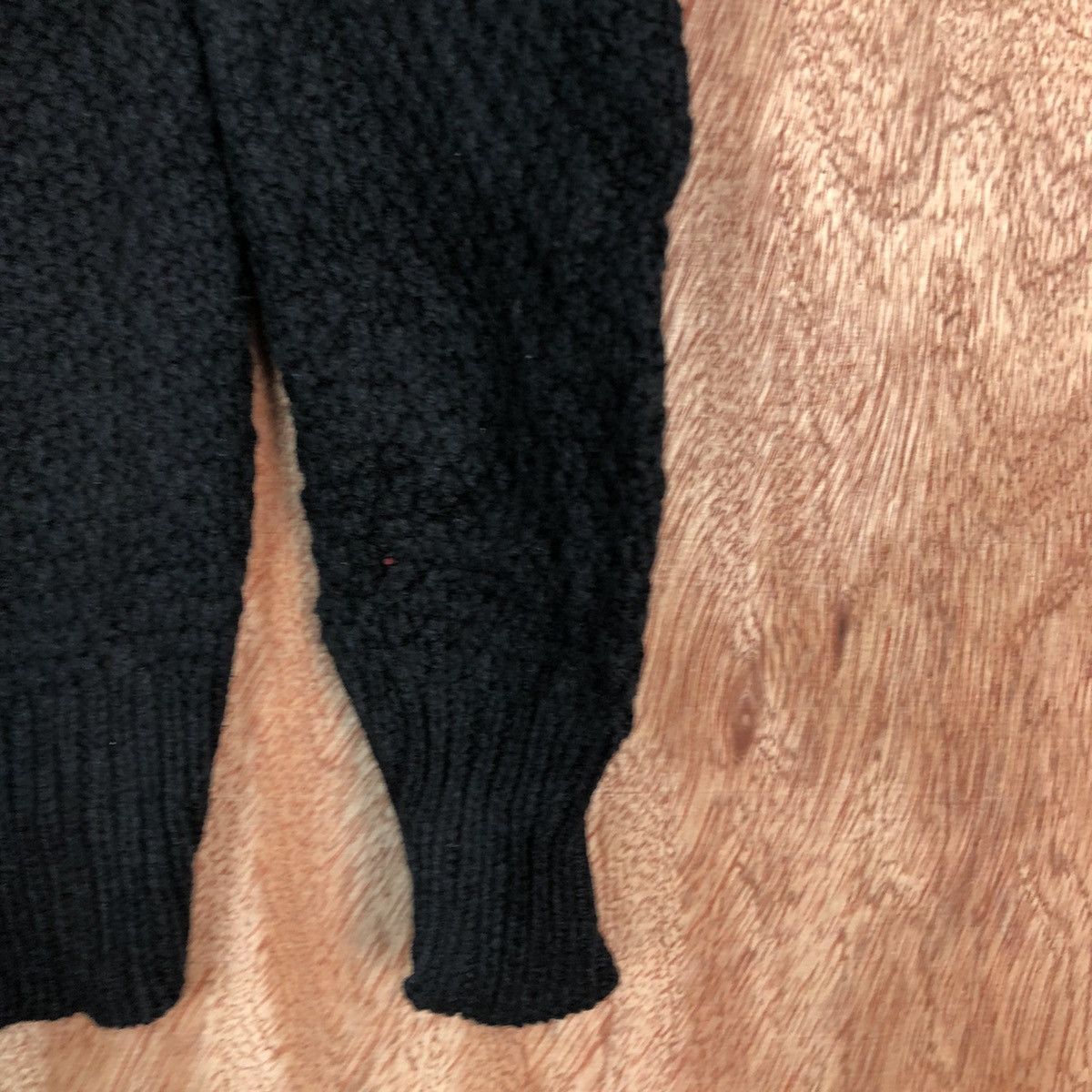 Aran Isles Knitwear × Homespun Knitwear Style&Co Black Knitwear Sweater #6114 Size US S / EU 44-46 / 1 - 4 Thumbnail