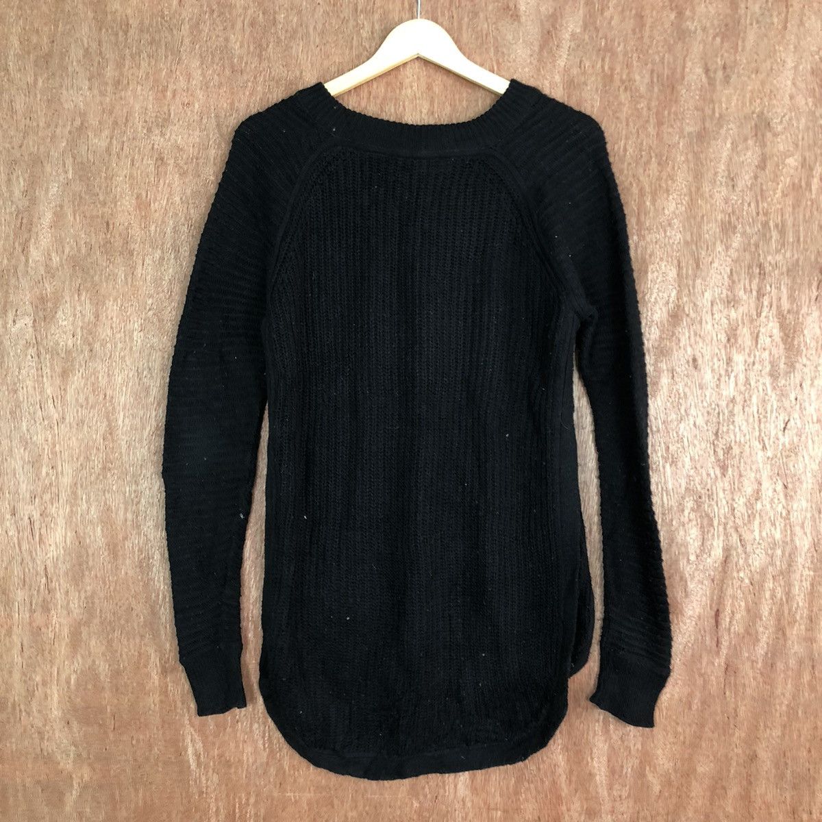 Homespun Knitwear × Japanese Brand Retrod Black Shag Shaggy Knitwear sweatshirt #6109 Size US M / EU 48-50 / 2 - 1 Thumbnail