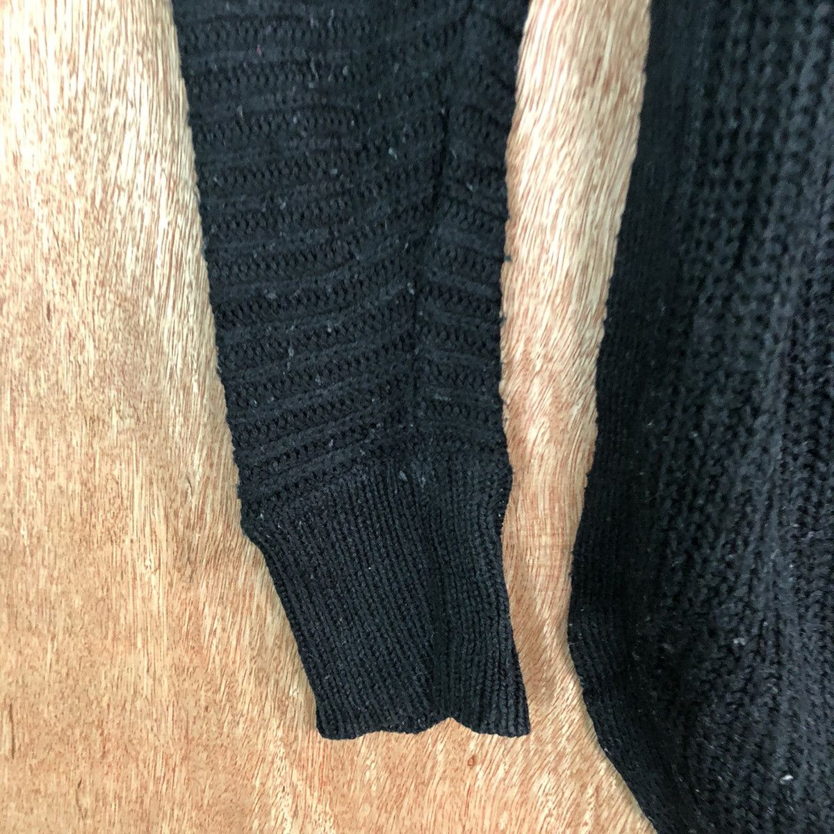 Homespun Knitwear × Japanese Brand Retrod Black Shag Shaggy Knitwear sweatshirt #6109 Size US M / EU 48-50 / 2 - 6 Thumbnail