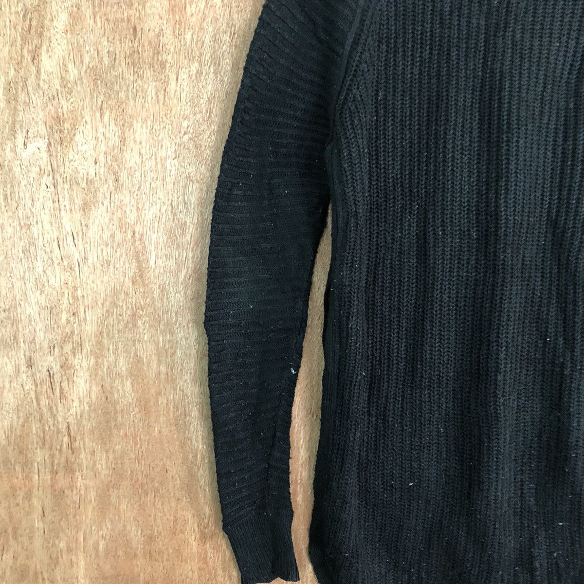 Homespun Knitwear × Japanese Brand Retrod Black Shag Shaggy Knitwear sweatshirt #6109 Size US M / EU 48-50 / 2 - 7 Thumbnail
