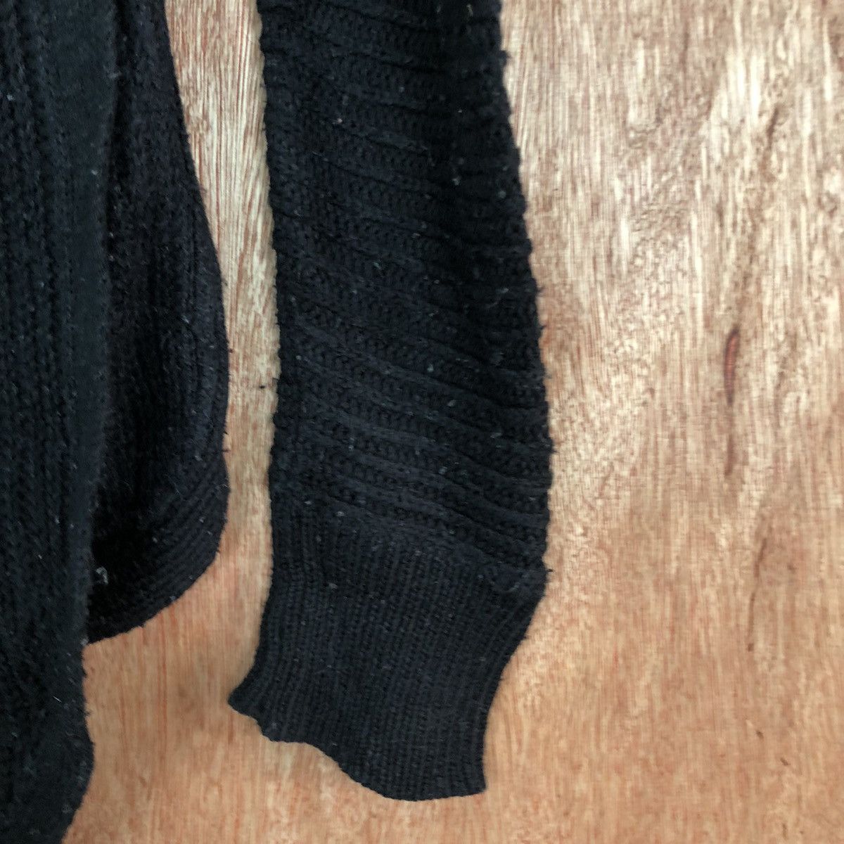 Homespun Knitwear × Japanese Brand Retrod Black Shag Shaggy Knitwear sweatshirt #6109 Size US M / EU 48-50 / 2 - 4 Thumbnail
