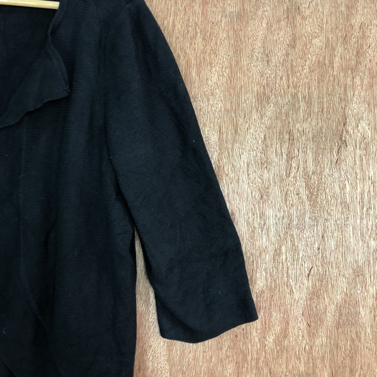 Homespun Knitwear × Japanese Brand Lanebryant Black Cardigan #6104 Size US M / EU 48-50 / 2 - 5 Thumbnail