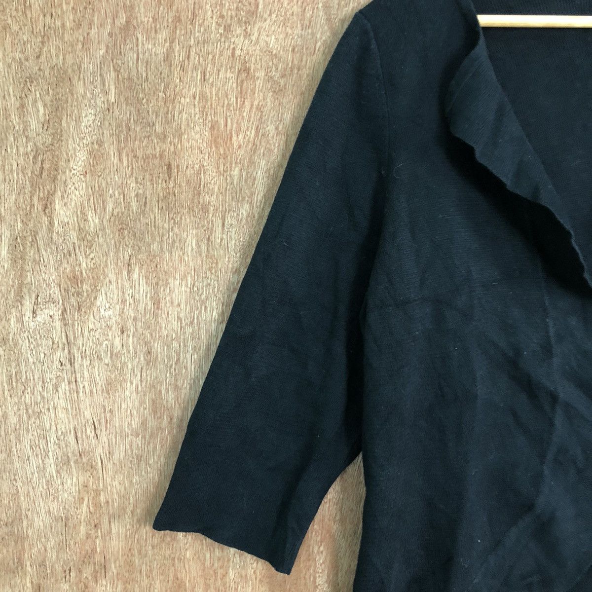 Homespun Knitwear × Japanese Brand Lanebryant Black Cardigan #6104 Size US M / EU 48-50 / 2 - 7 Thumbnail