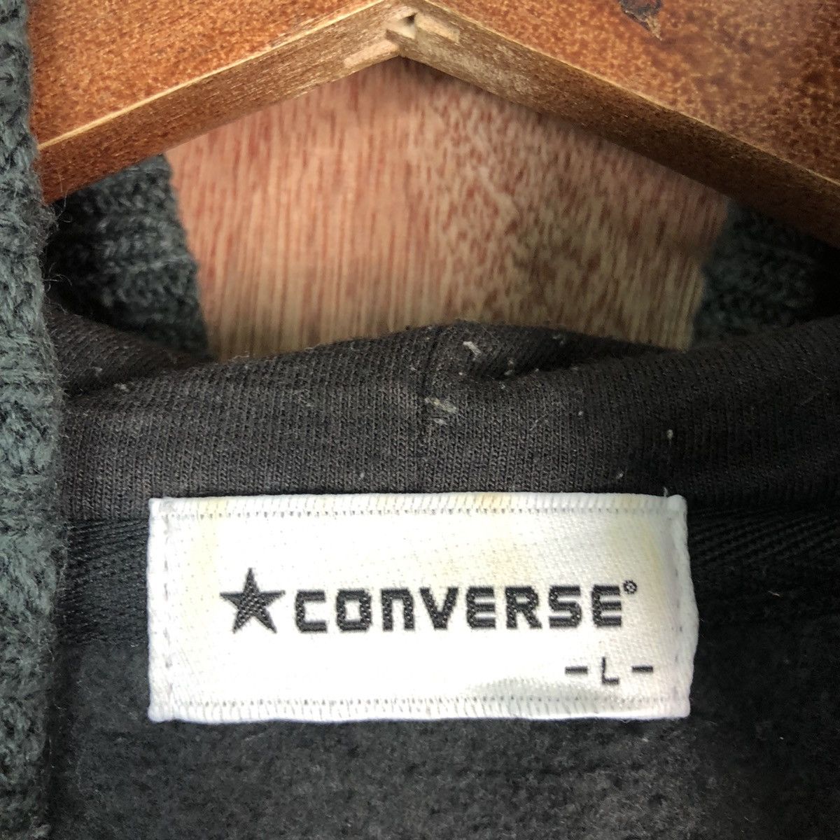 Converse Converse AllStars Grey Hoodies vintage streetwear #6012 Size US M / EU 48-50 / 2 - 10 Thumbnail