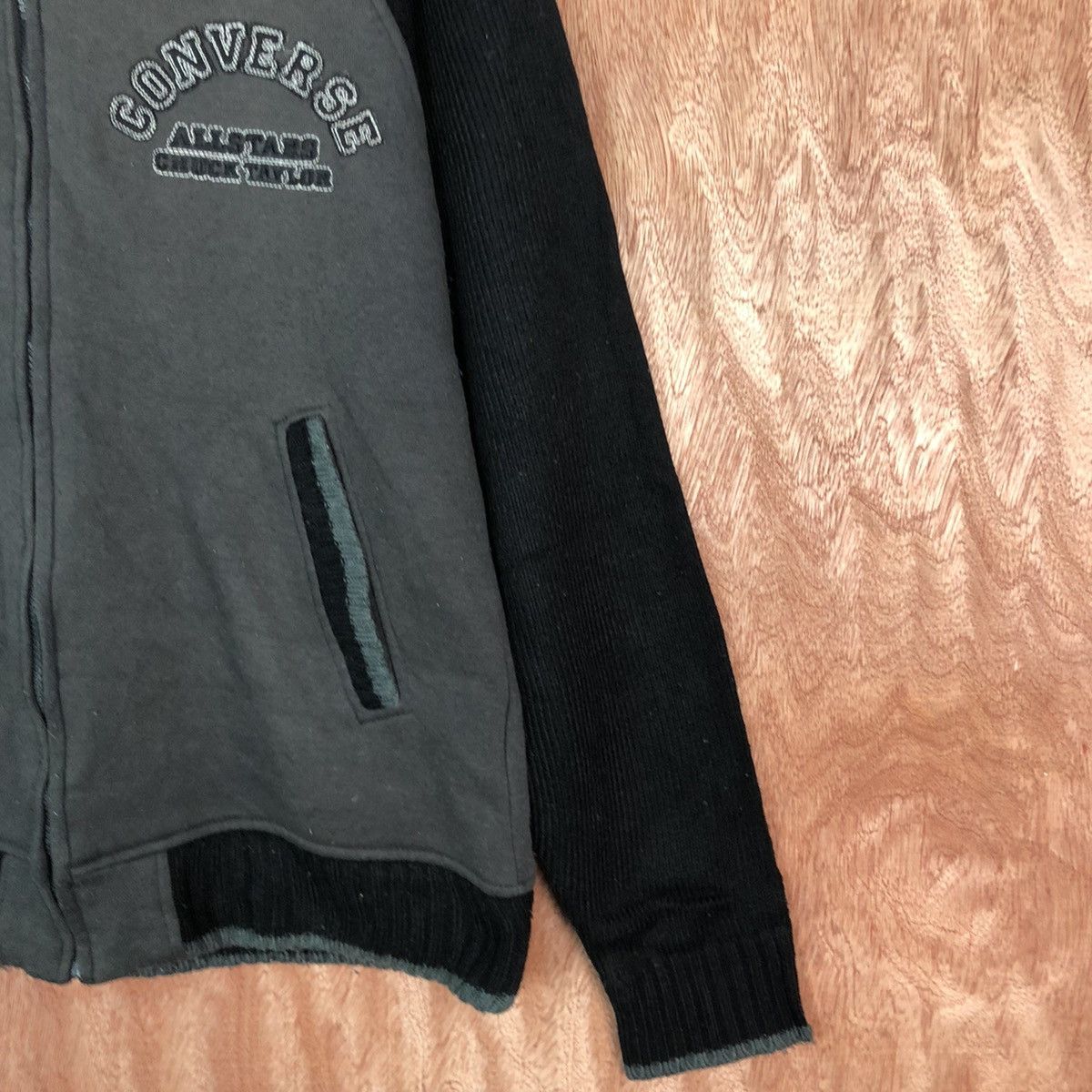 Converse Converse AllStars Grey Hoodies vintage streetwear #6012 Size US M / EU 48-50 / 2 - 13 Thumbnail
