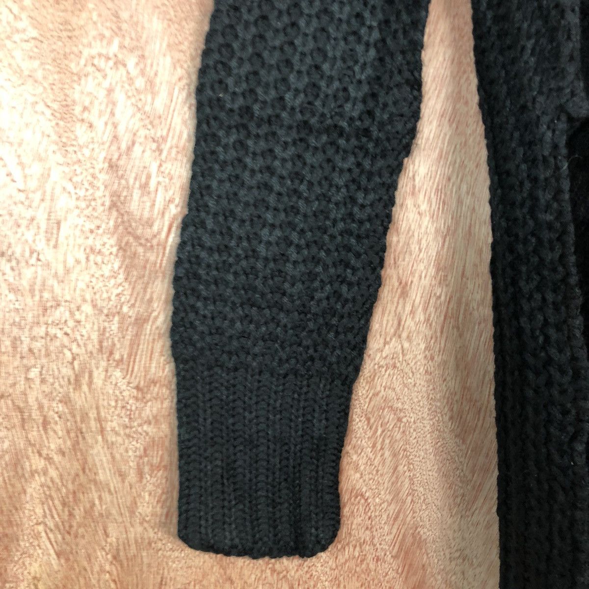 Homespun Knitwear × Japanese Brand Revamped Black Shag Shaggy distressed Knitwear #6080 Size US M / EU 48-50 / 2 - 7 Thumbnail