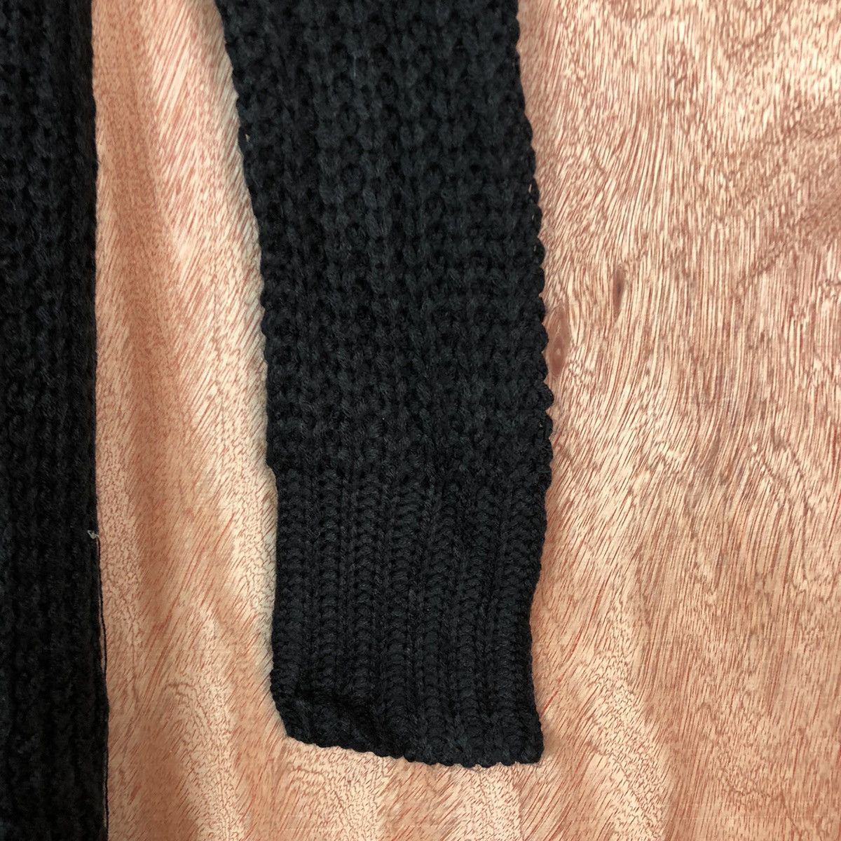 Homespun Knitwear × Japanese Brand Revamped Black Shag Shaggy distressed Knitwear #6080 Size US M / EU 48-50 / 2 - 5 Thumbnail