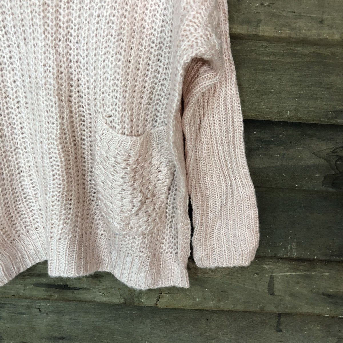 Aran Isles Knitwear Try Too Love You Pink Knitwear crochet #050 Size US M / EU 48-50 / 2 - 5 Thumbnail