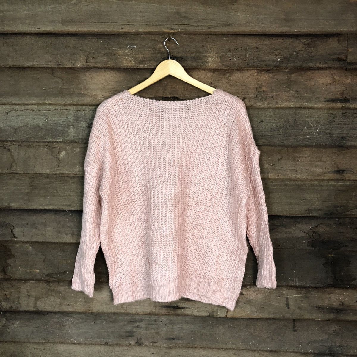 Aran Isles Knitwear Try Too Love You Pink Knitwear crochet #050 Size US M / EU 48-50 / 2 - 9 Thumbnail