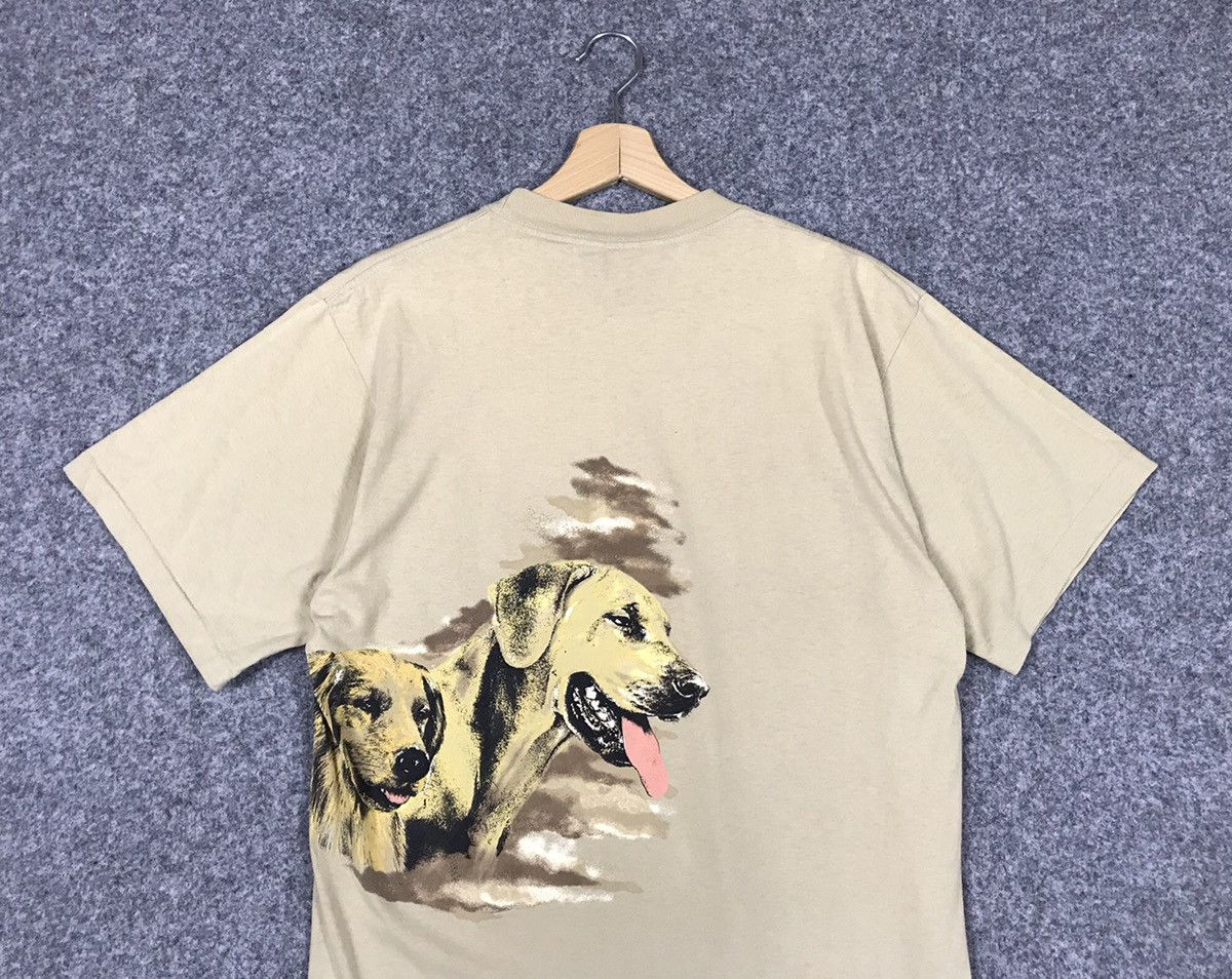 Vintage Hazelwoods Vintage 90s dogs t-shirt Size US L / EU 52-54 / 3 - 17 Thumbnail