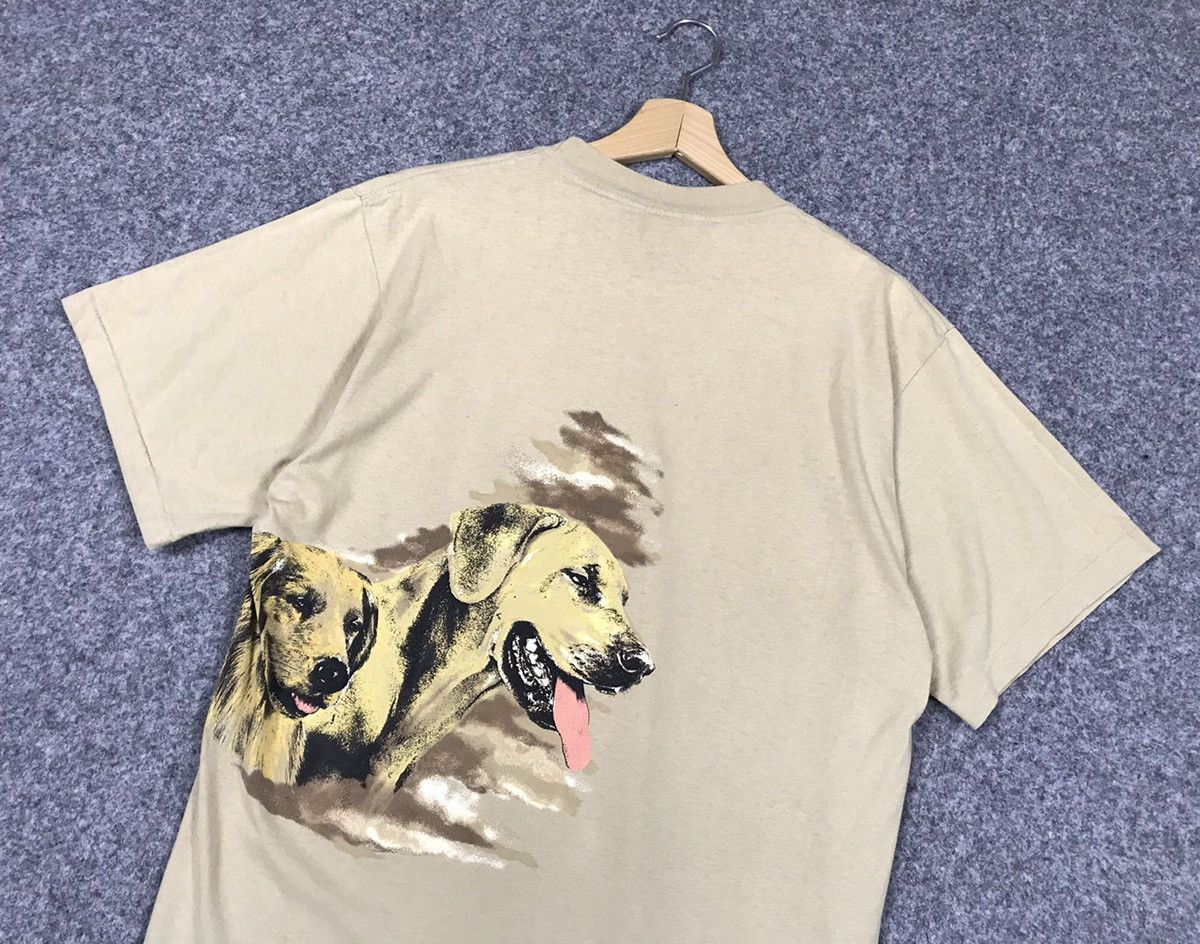 Vintage Hazelwoods Vintage 90s dogs t-shirt Size US L / EU 52-54 / 3 - 16 Thumbnail