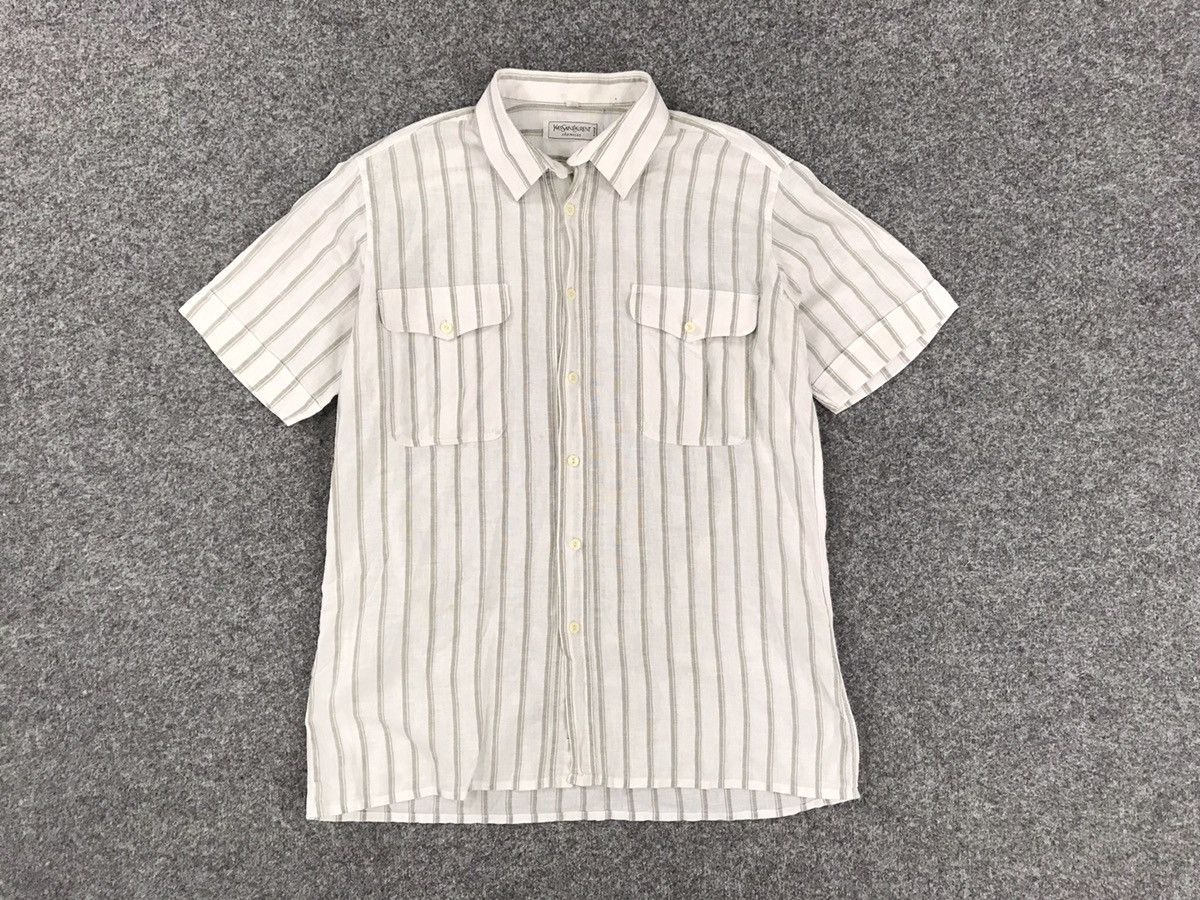 Yves Saint Laurent YSL vintage shirt Size US L / EU 52-54 / 3 - 2 Thumbnail