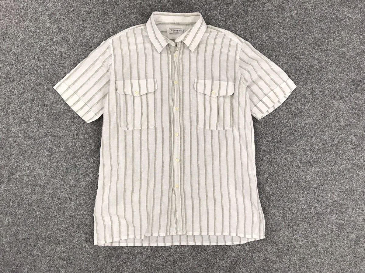 Yves Saint Laurent YSL vintage shirt Size US L / EU 52-54 / 3 - 12 Thumbnail