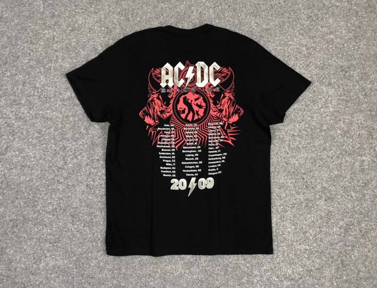 AC/DC AC/DC BLACK ICE Rock N Roll Train 2009 t-shirt Size US XL / EU 56 / 4 - 2 Thumbnail