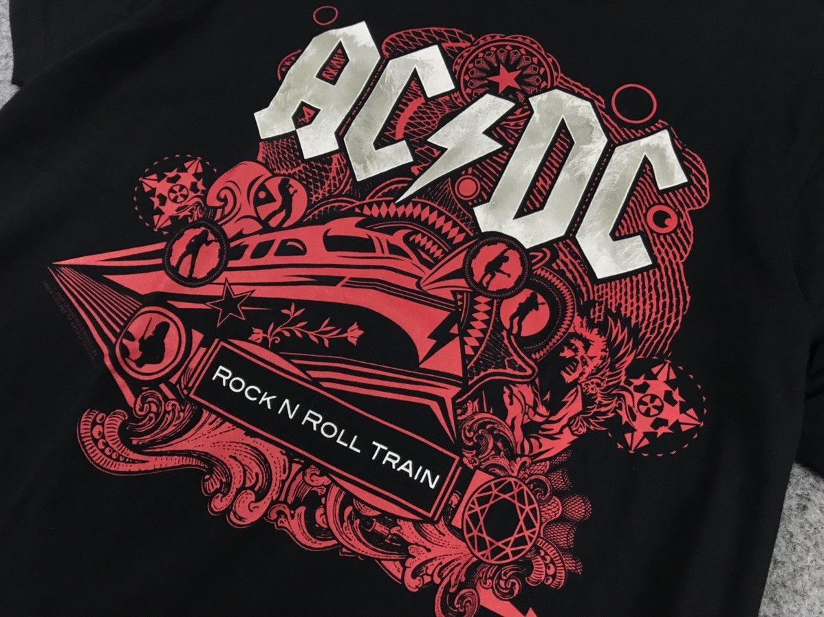 AC/DC AC/DC BLACK ICE Rock N Roll Train 2009 t-shirt Size US XL / EU 56 / 4 - 5 Thumbnail