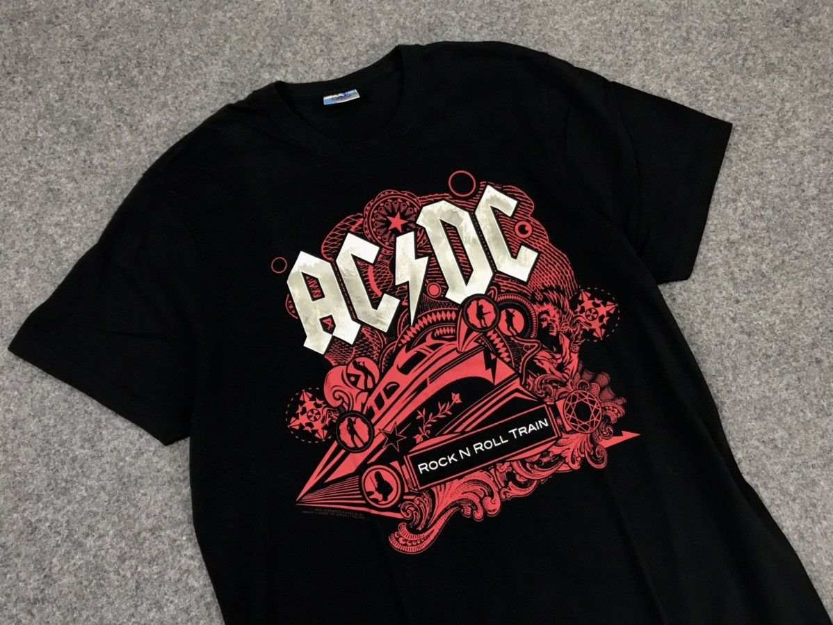 AC/DC AC/DC BLACK ICE Rock N Roll Train 2009 t-shirt Size US XL / EU 56 / 4 - 3 Thumbnail