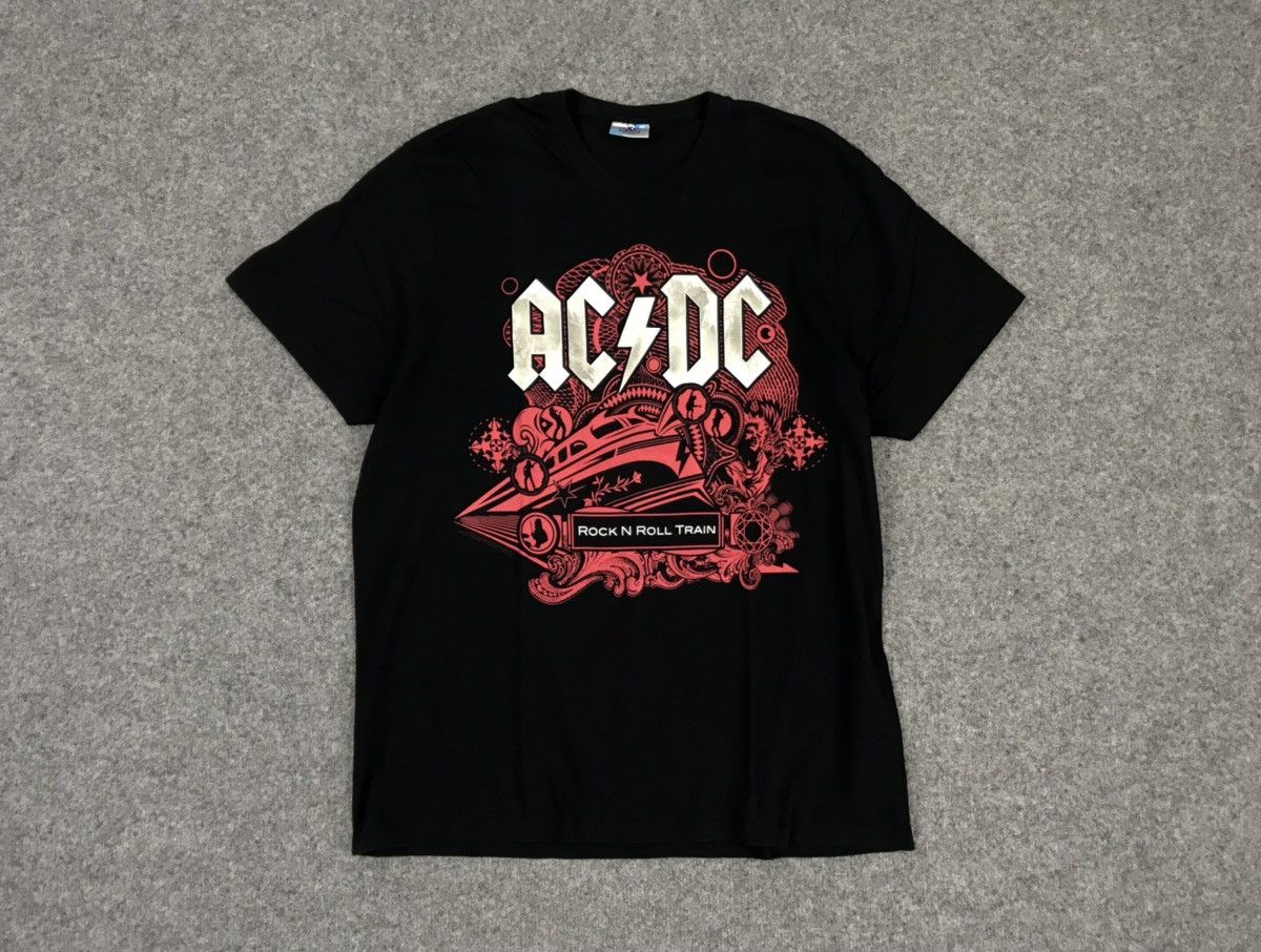 AC/DC AC/DC BLACK ICE Rock N Roll Train 2009 t-shirt Size US XL / EU 56 / 4 - 1 Thumbnail