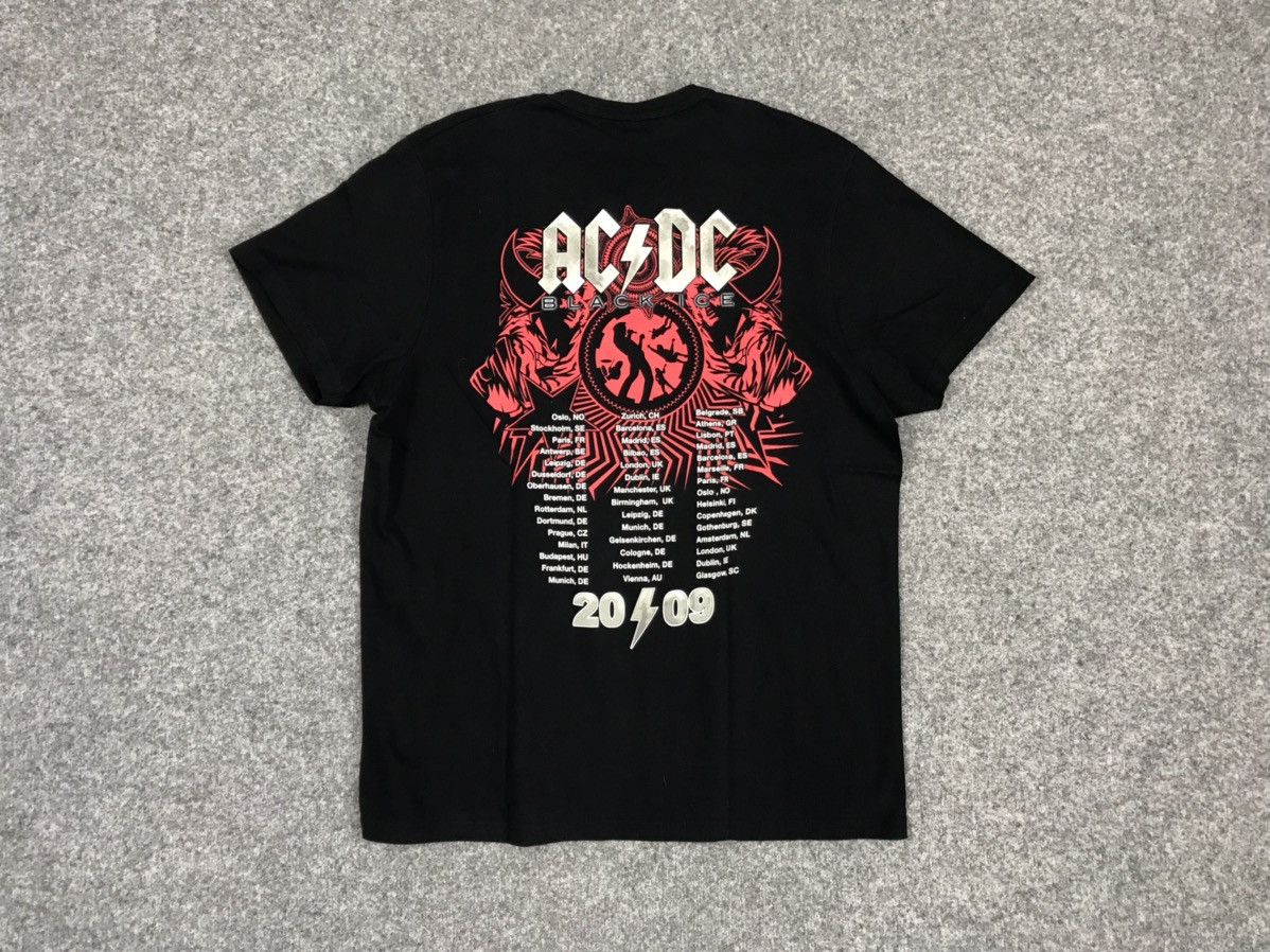 AC/DC AC/DC BLACK ICE Rock N Roll Train 2009 t-shirt Size US XL / EU 56 / 4 - 9 Thumbnail