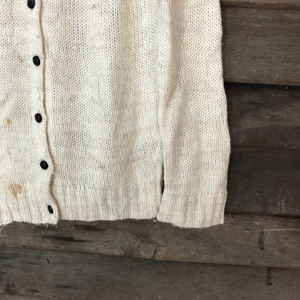 Japanese Brand Lui Lakke Brown Knitwear cardigan navajo #H022 Size US S / EU 44-46 / 1 - 5 Thumbnail