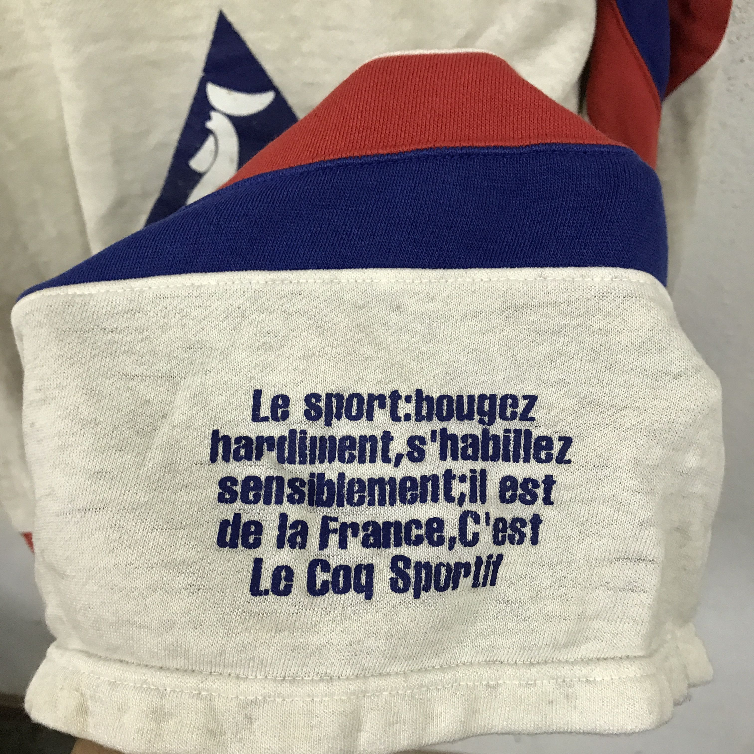 Le Coq Sportif Vintage BigLogo Sweatshirt Size US L / EU 52-54 / 3 - 5 Thumbnail